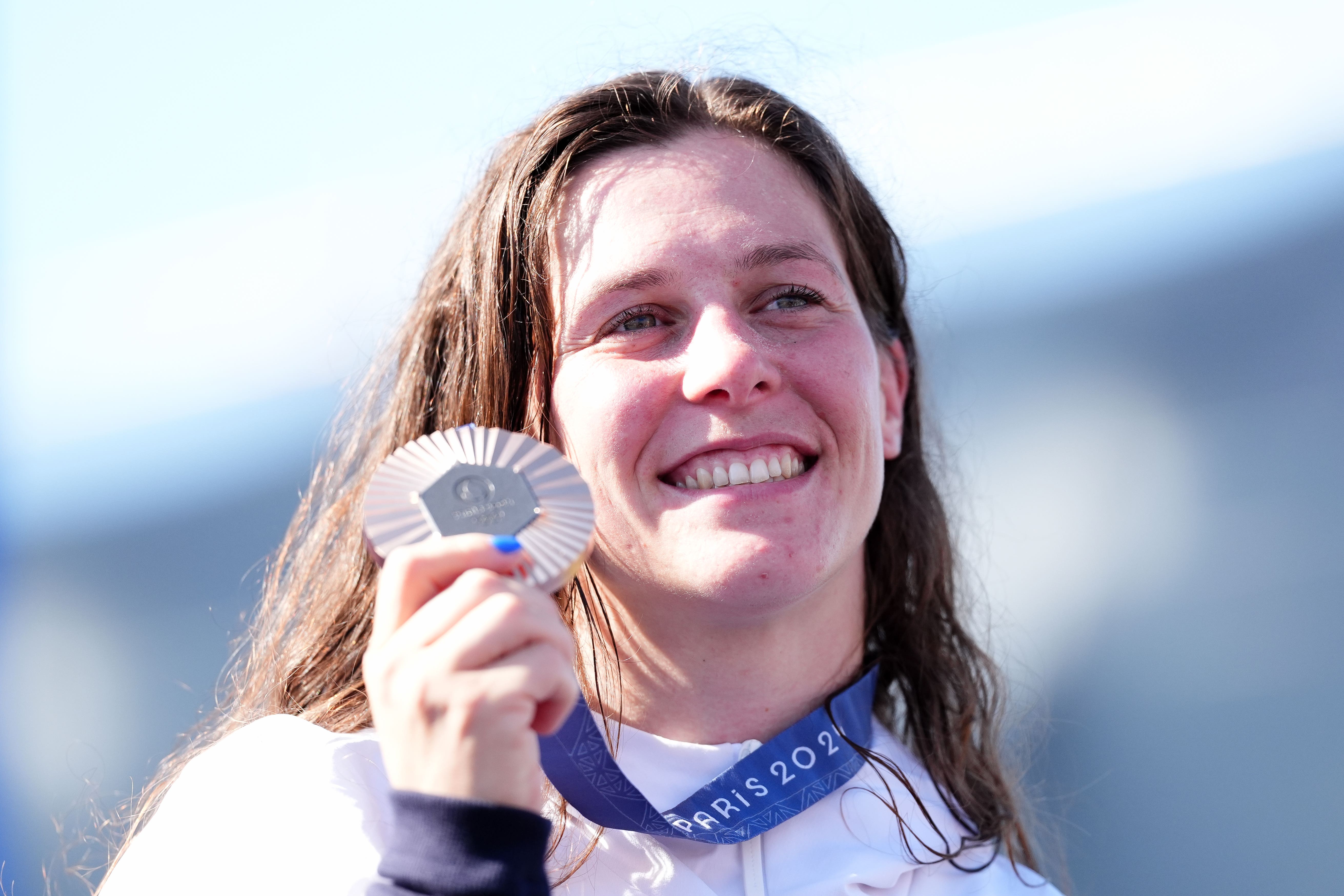 Kimberley Woods a remporté sa deuxième médaille de bronze aux Jeux de Paris (John Walton/PA)