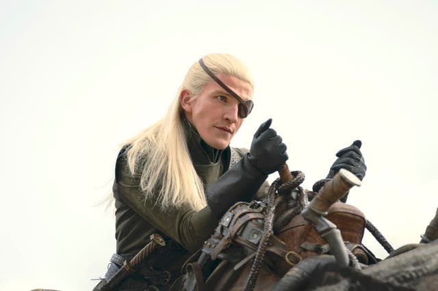 <p>Ewan Mitchell as Prince Aemond Targaryen in ‘House of the Dragon’</p>