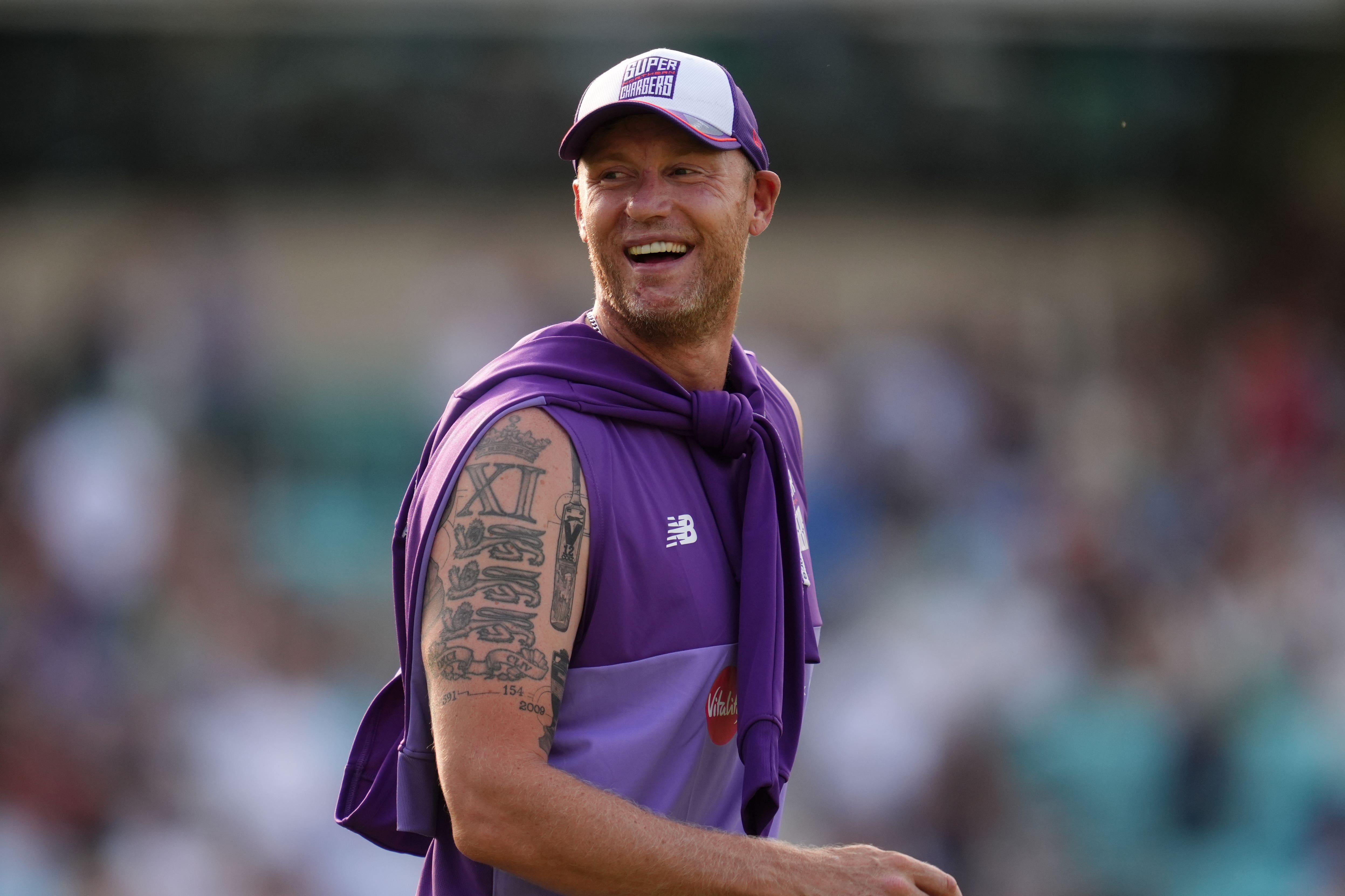 Andrew Flintoff is currently coaching with Northern Superchargers (Adam Davy/PA)