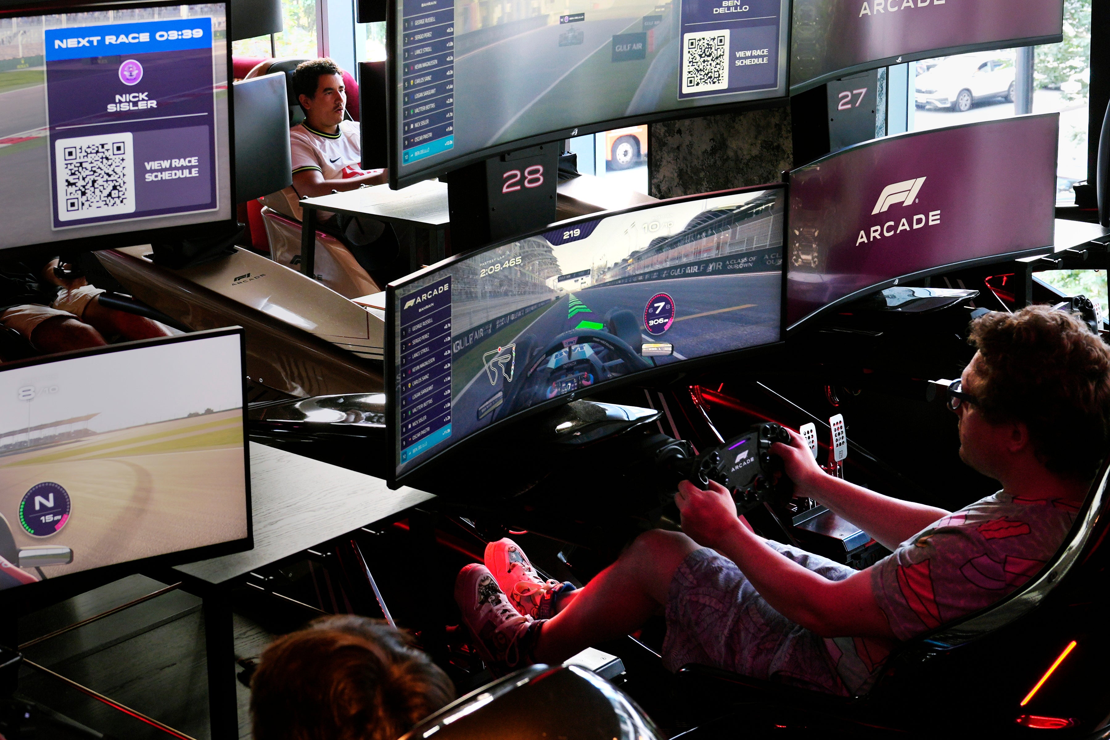 F1 Arcades Boston Auto Racing