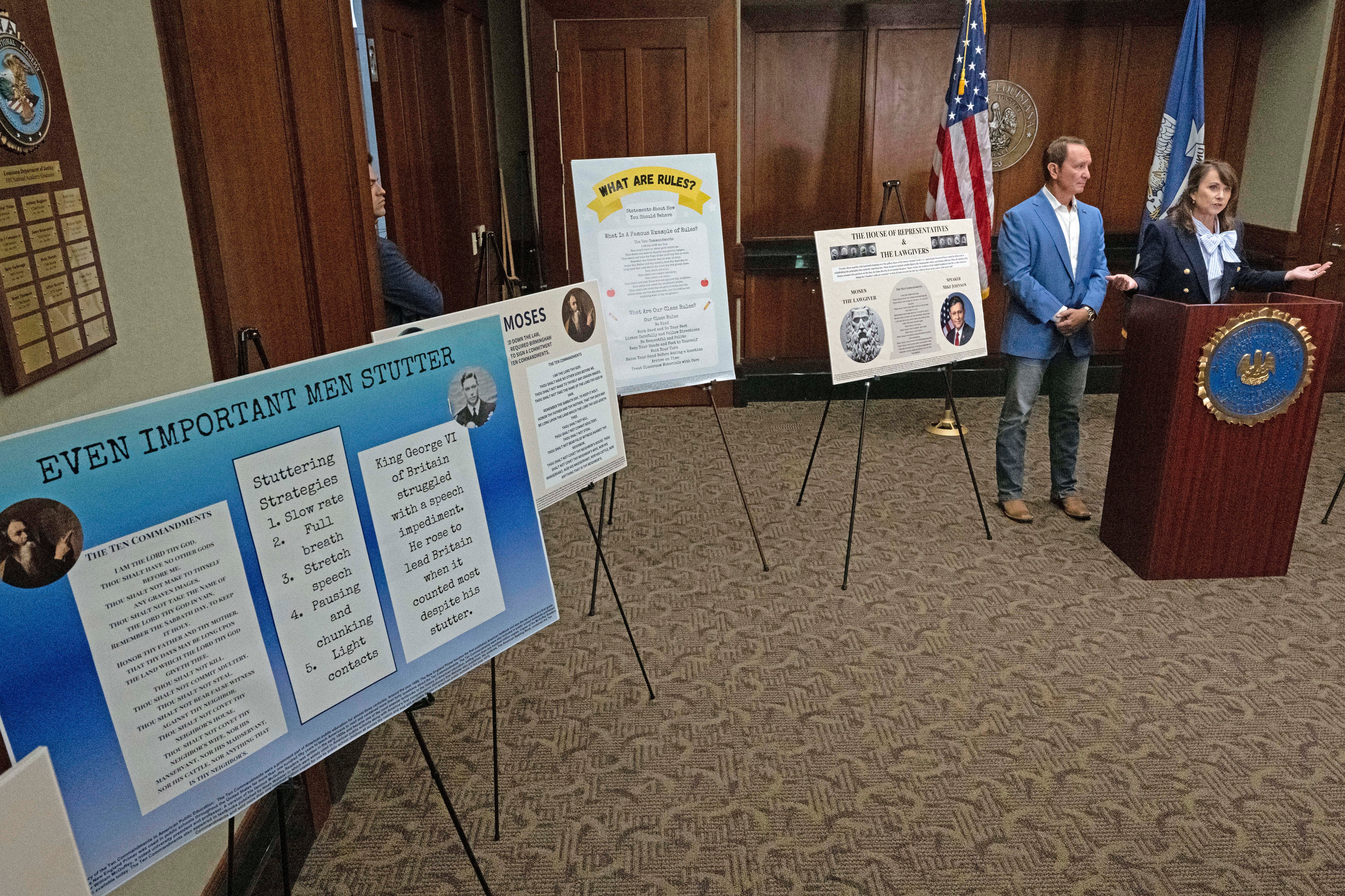 Ten Commandments Louisiana