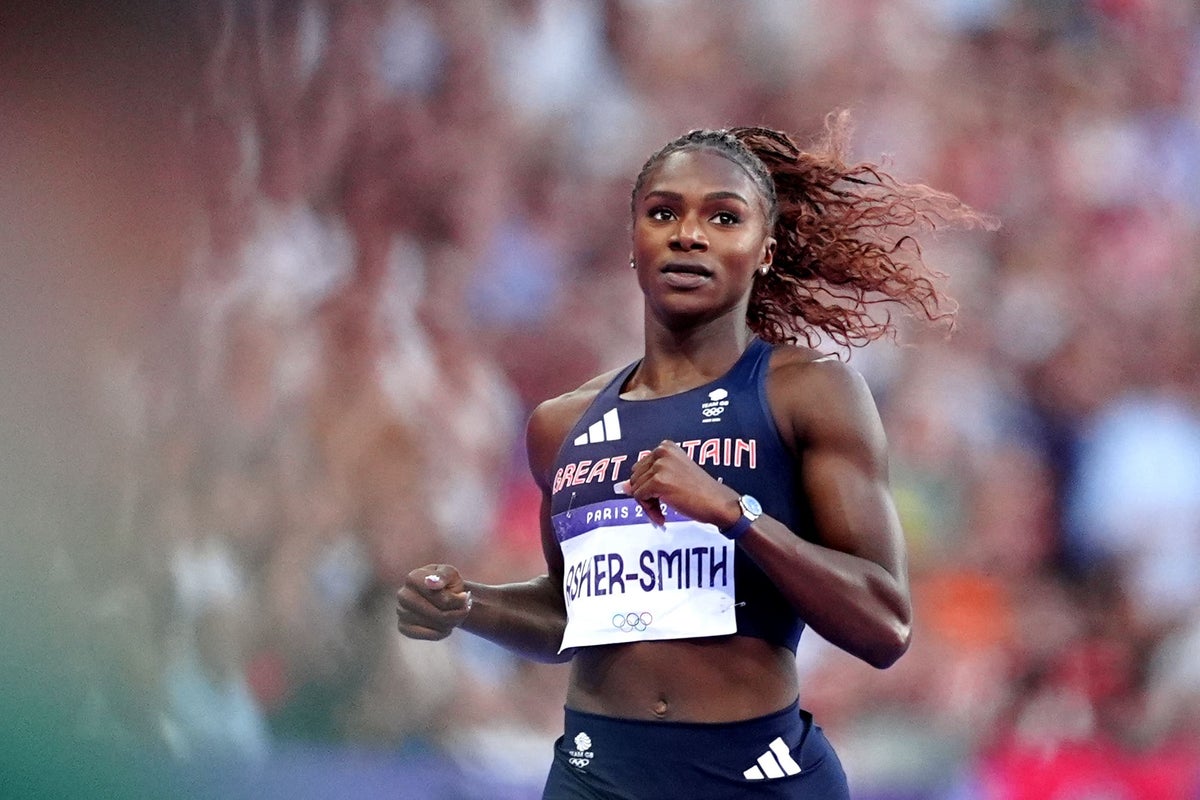 Dina Asher-Smith bounces back to book place in women’s 200 metres final