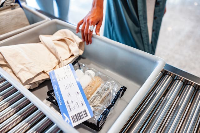 <p>Hand luggage liquids must be 100ml from 1 September 2024  </p>