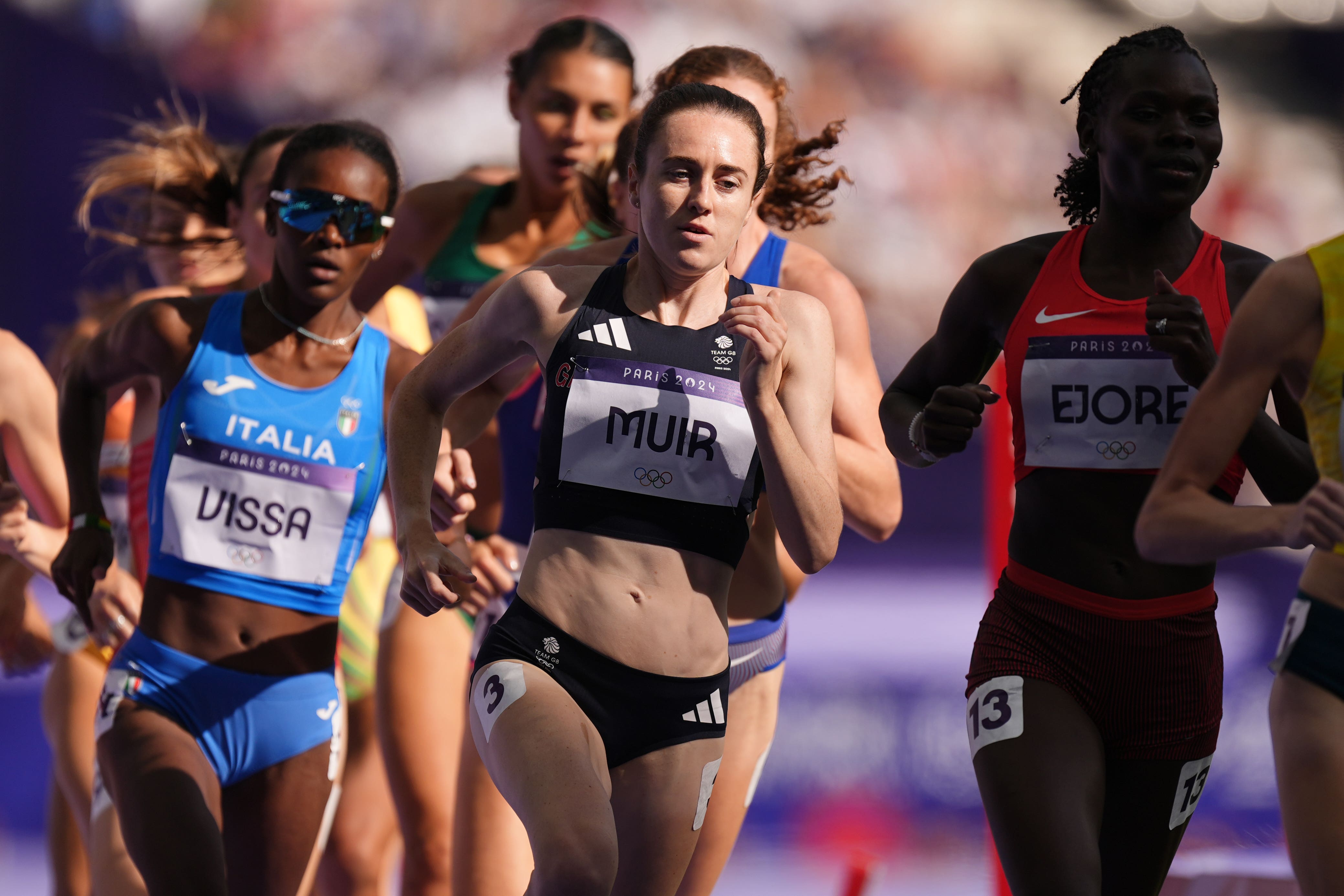 Laura Muir is through to the women’s 1500m semi-finals (Martin Rickett/PA)