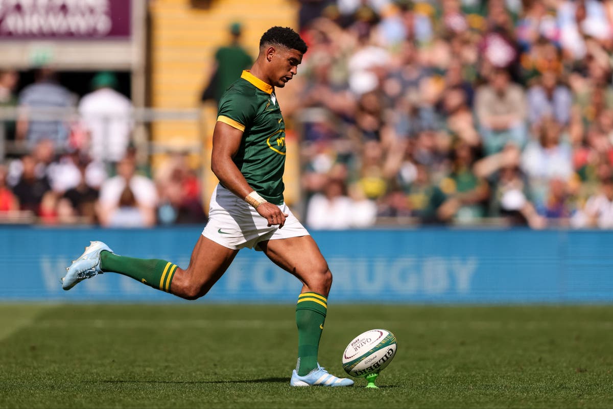 Springboks hand first start to rising star Sacha Feinberg-Mngomezulu in Rugby Championship opener