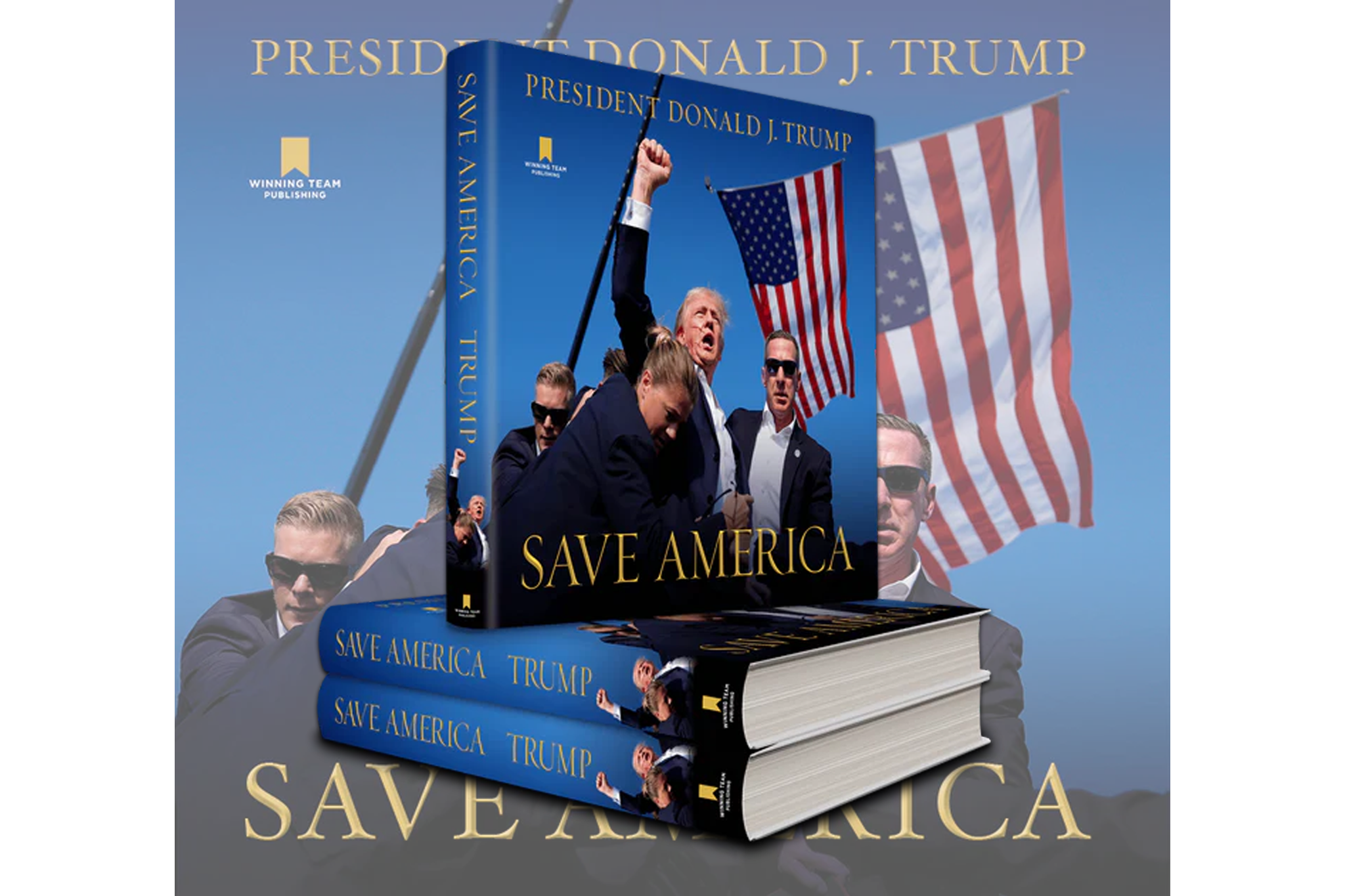 Donald Trump’s latest cash grab, a $99 book about his time at the White House