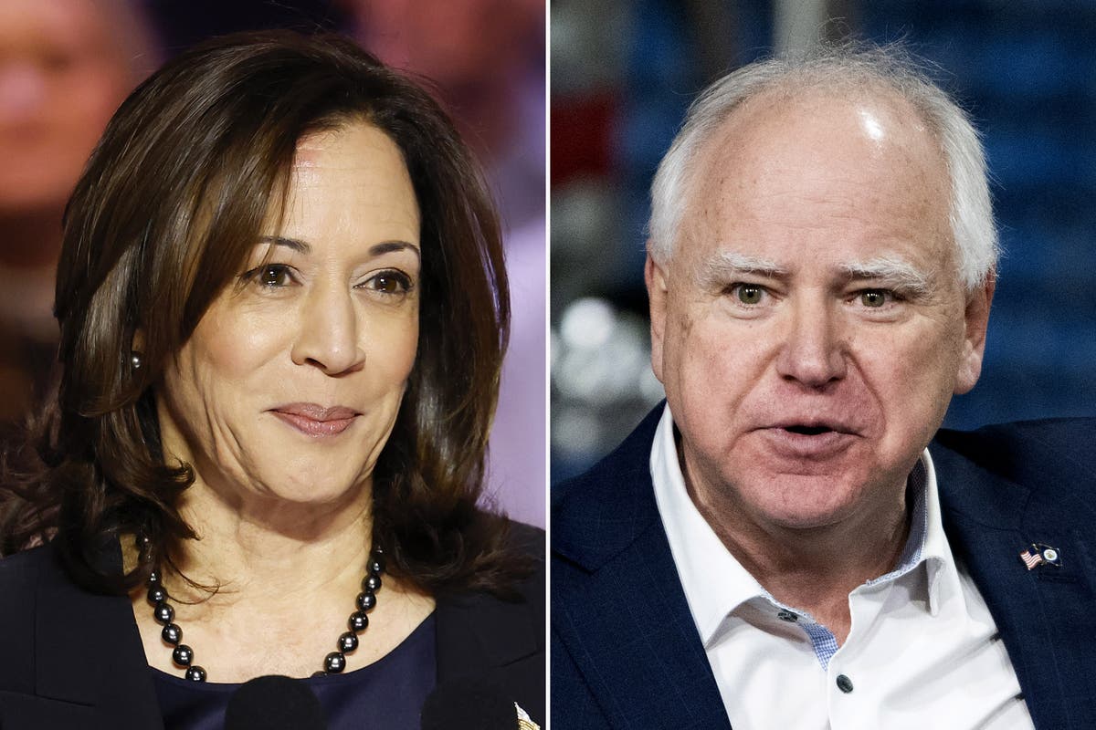 Live updates: Kamala Harris picks Minnesota Gov. Tim Walz as her VP