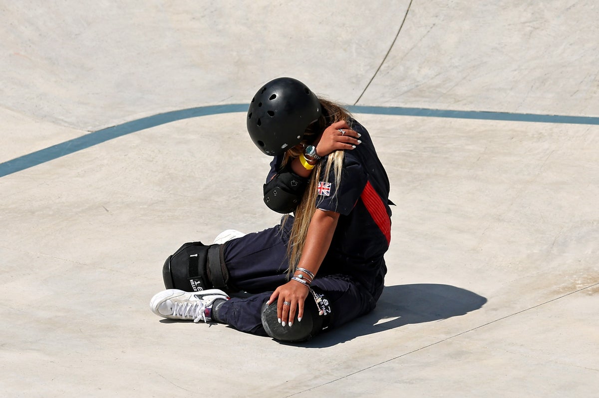 Sky Brown suffers major injury concern while qualifying for Olympic skateboarding final