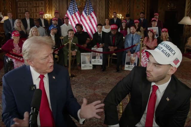 <p>Donald Trump told right-wing streamer Adin Ross that his son, Barron, is the one who introduced him to Ross’s content. </p>