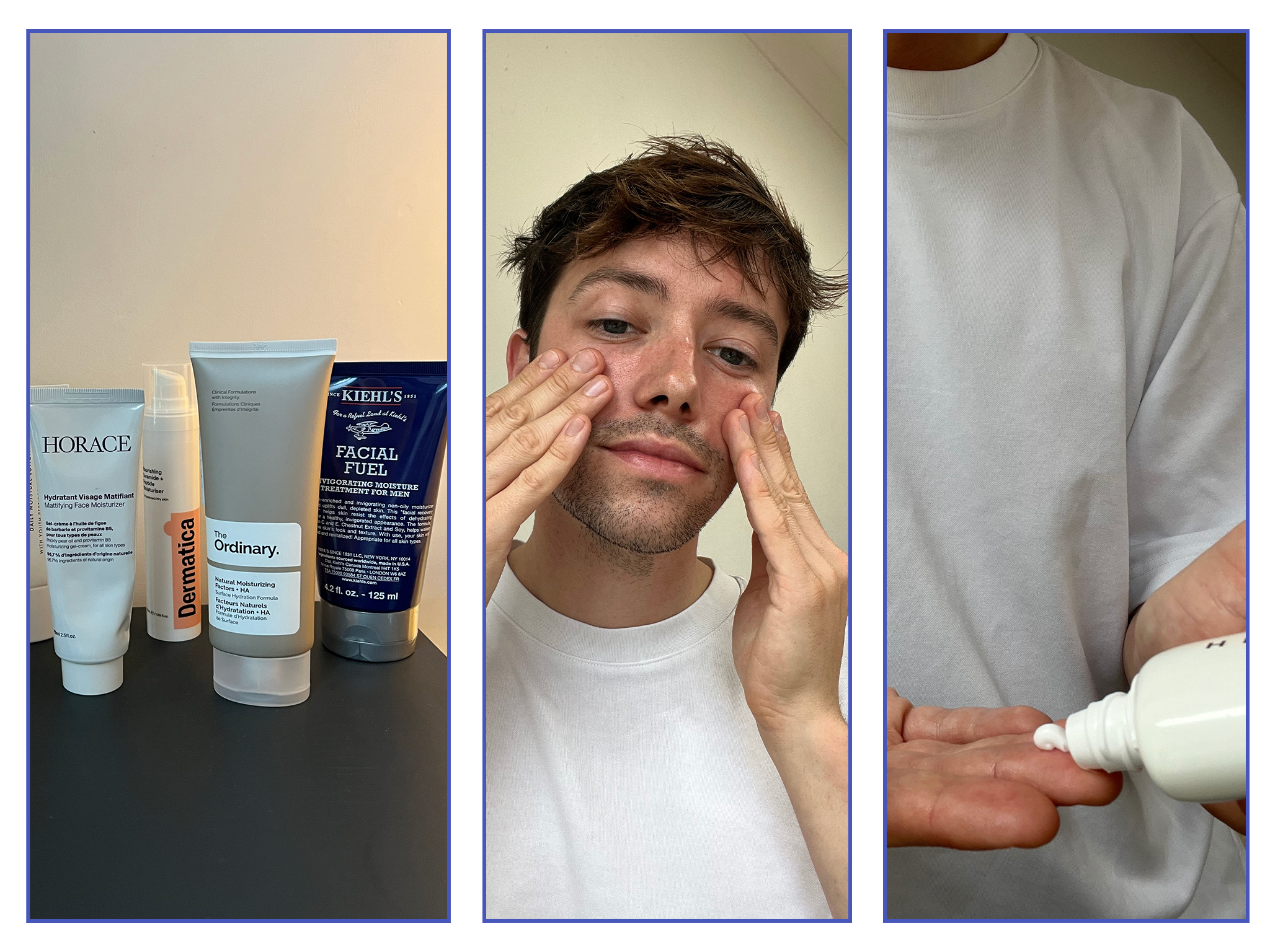 Our tester tried a range of moisturisers for men, to bring you the best