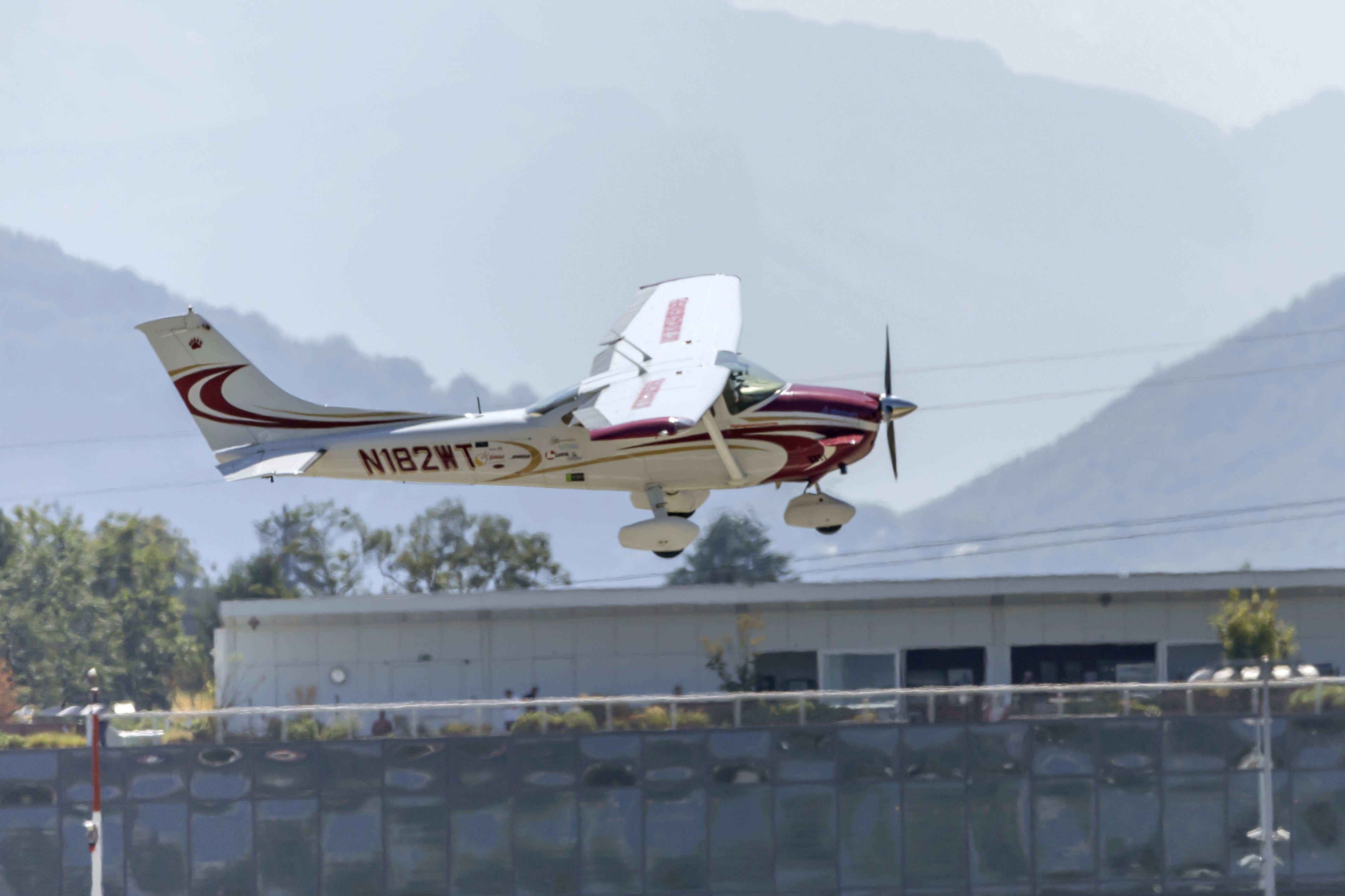 The teenager is flying a 50-year-old Cessna 182Q – a single-engine light aircraft known for its versatility – named Whiskey Tango