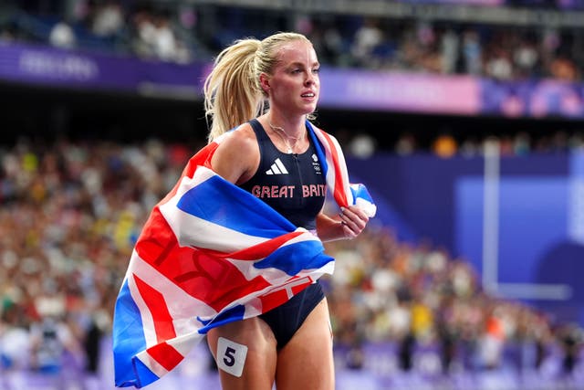 Keely Hodgkinson could build a ‘significant brand’ for herself (Peter Byrne/PA)