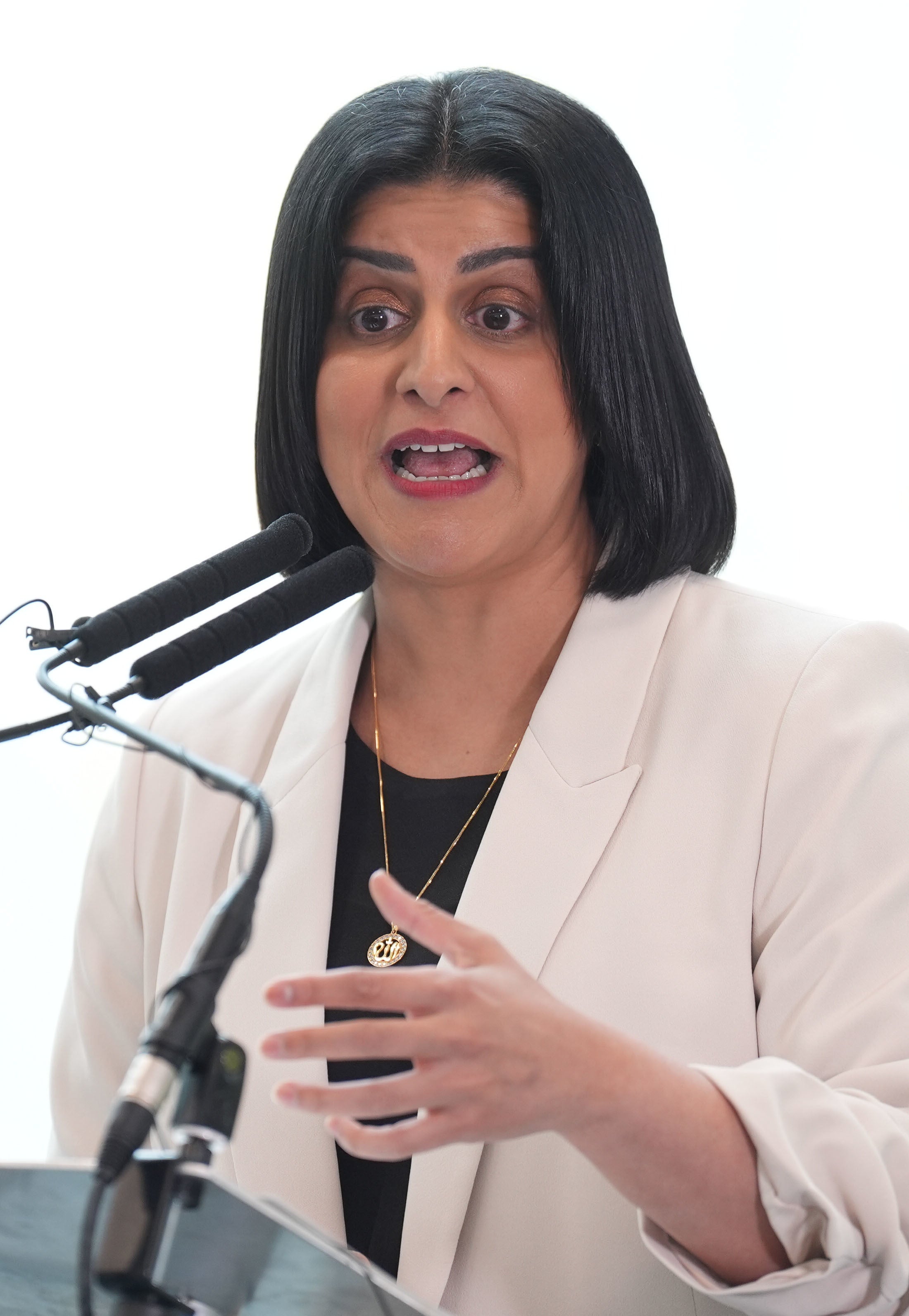 Justice Secretary Shabana Mahmood (Joe Giddens/PA)