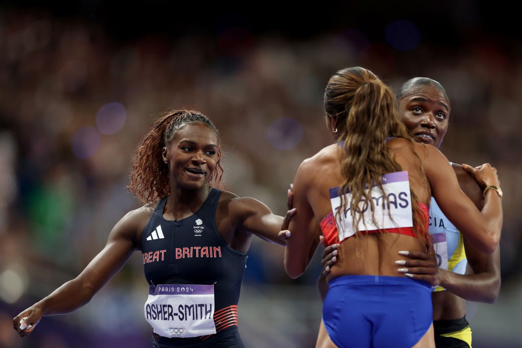 Dina Asher-Smith missed out on a medal by just hundreds of a second