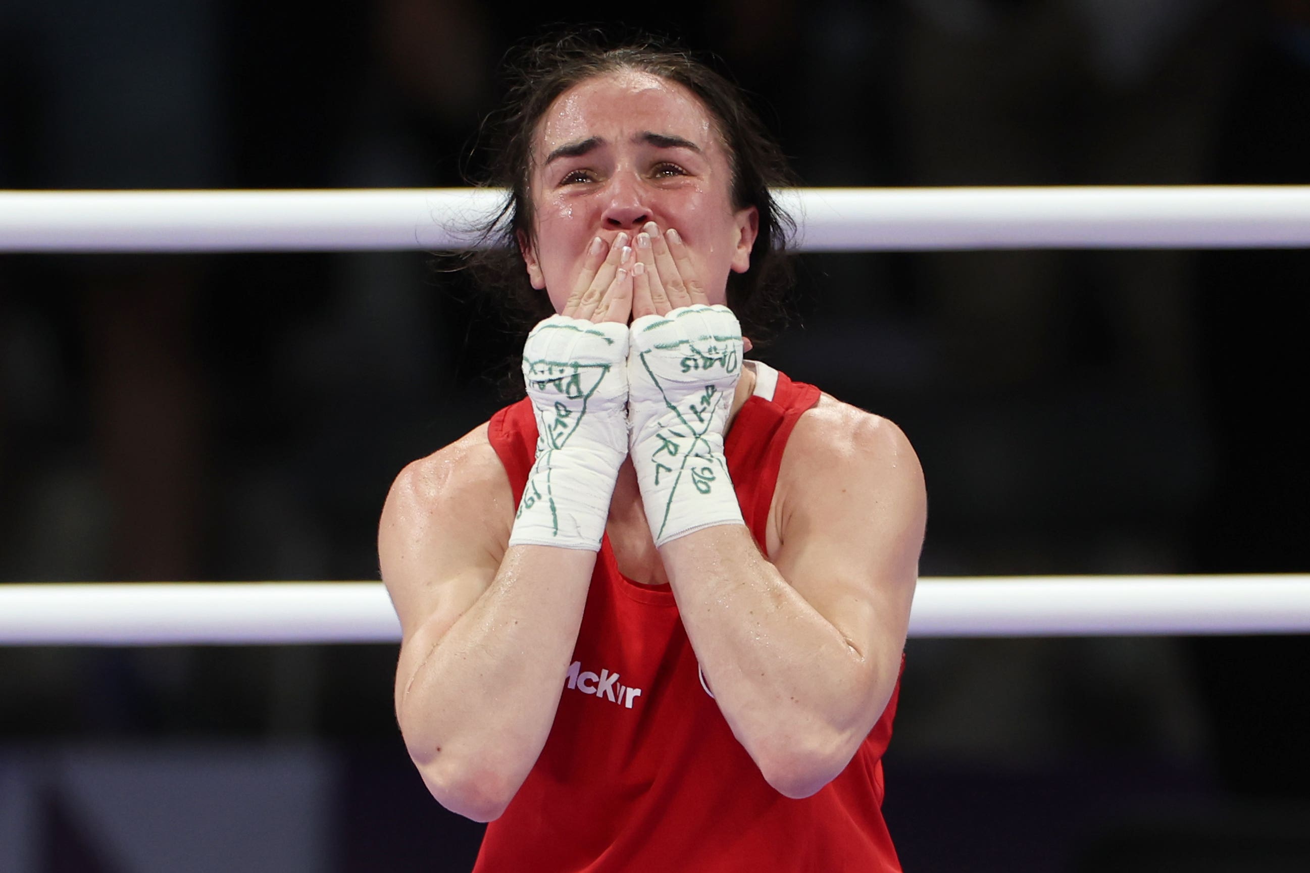 Kellie Harrington was crowned Olympic champion (Isabel Infantes/PA)