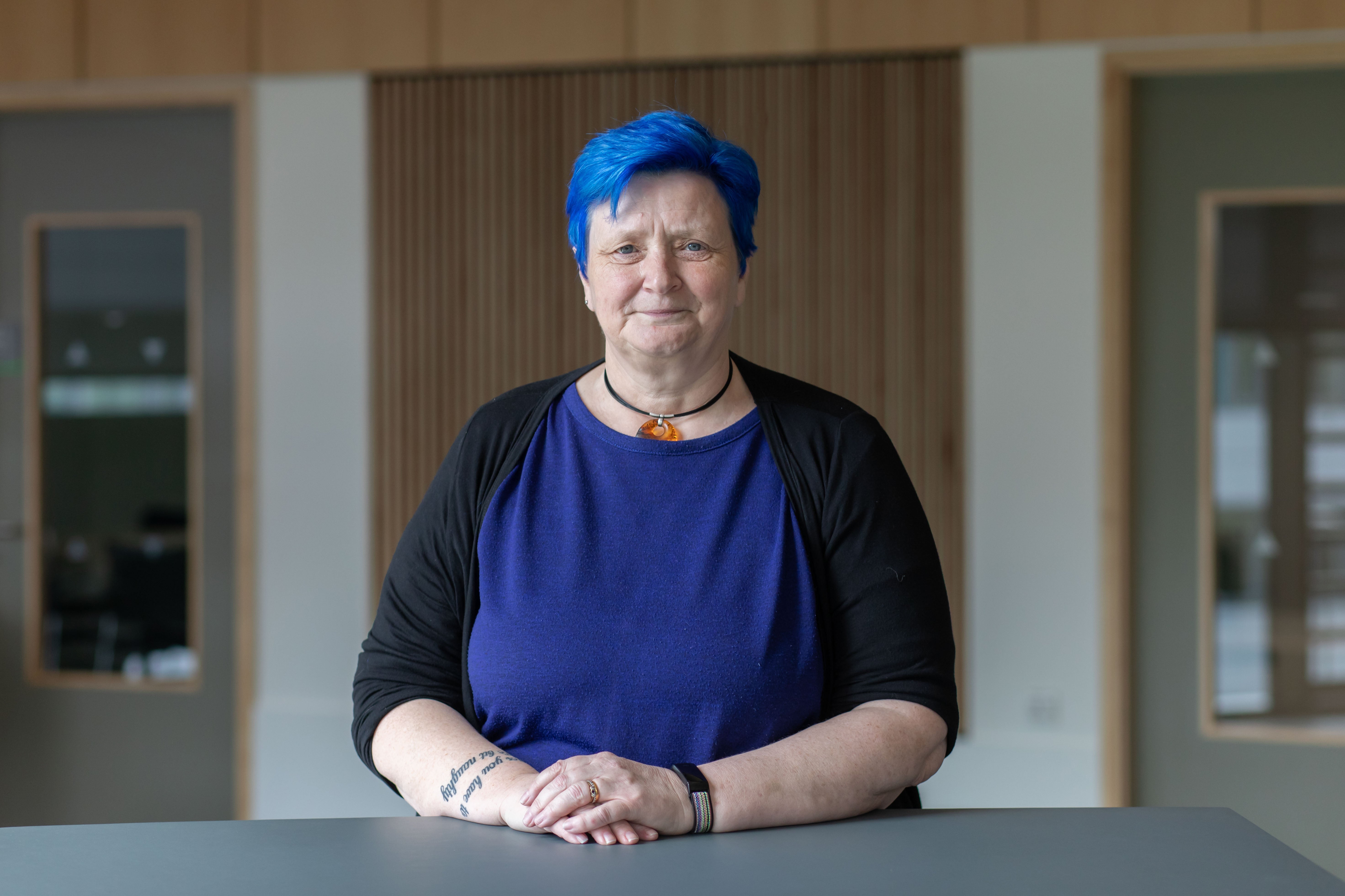 Professor Rachel Normal, who led the research on Scotland’s tick population with a team based at the University of Stirling. (University of Stirling/PA)