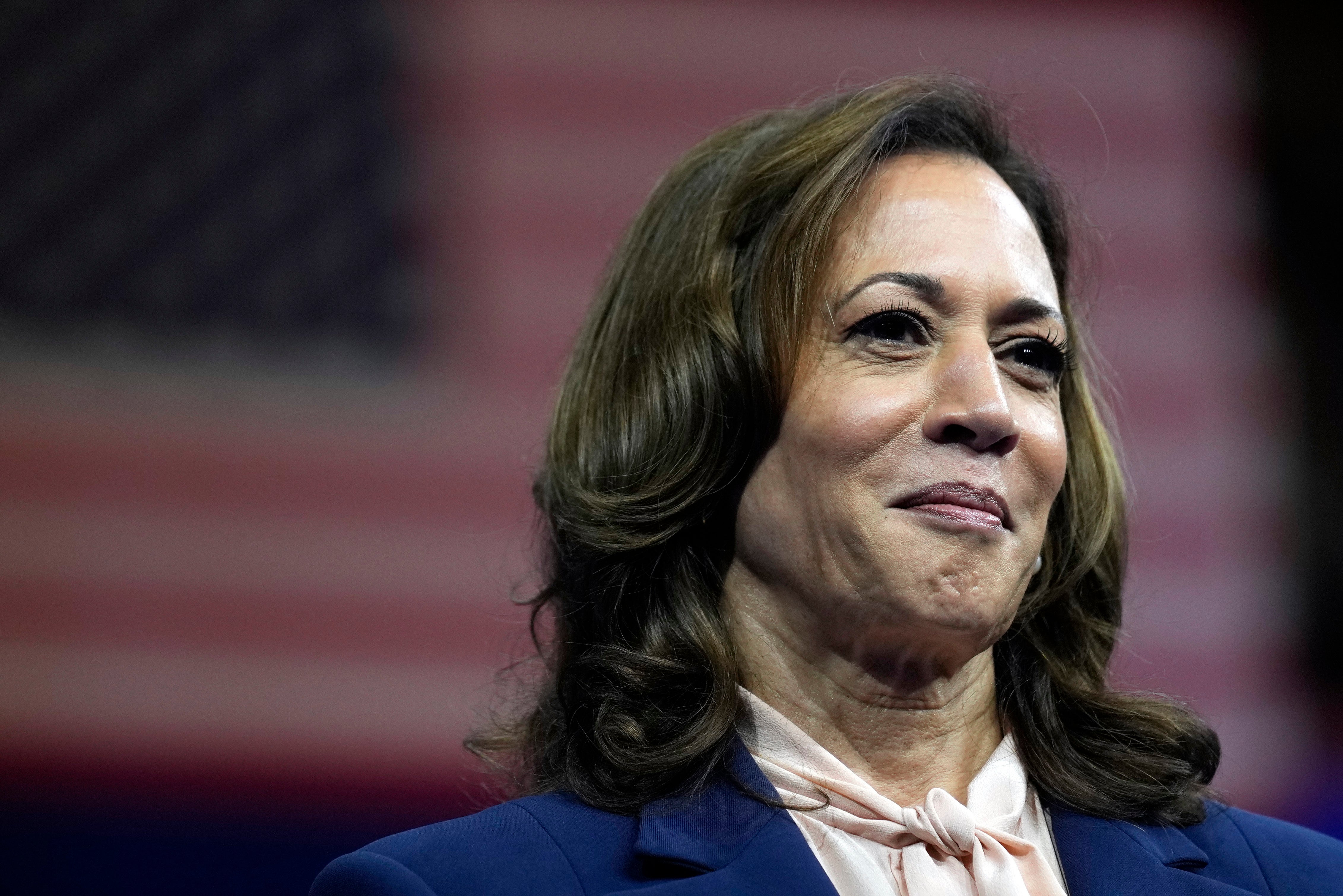 Kamala Harris may be rising in the polls but she is under growing pressure to start talking policy