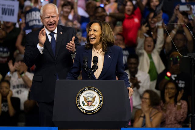 <p>Walz is funny, a good orator and was the first to call Trump ‘weird’</p>