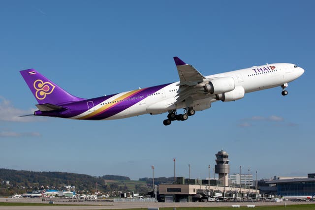 <p>Flight TG917 to Bangkok was delayed for almost 24 hours </p>