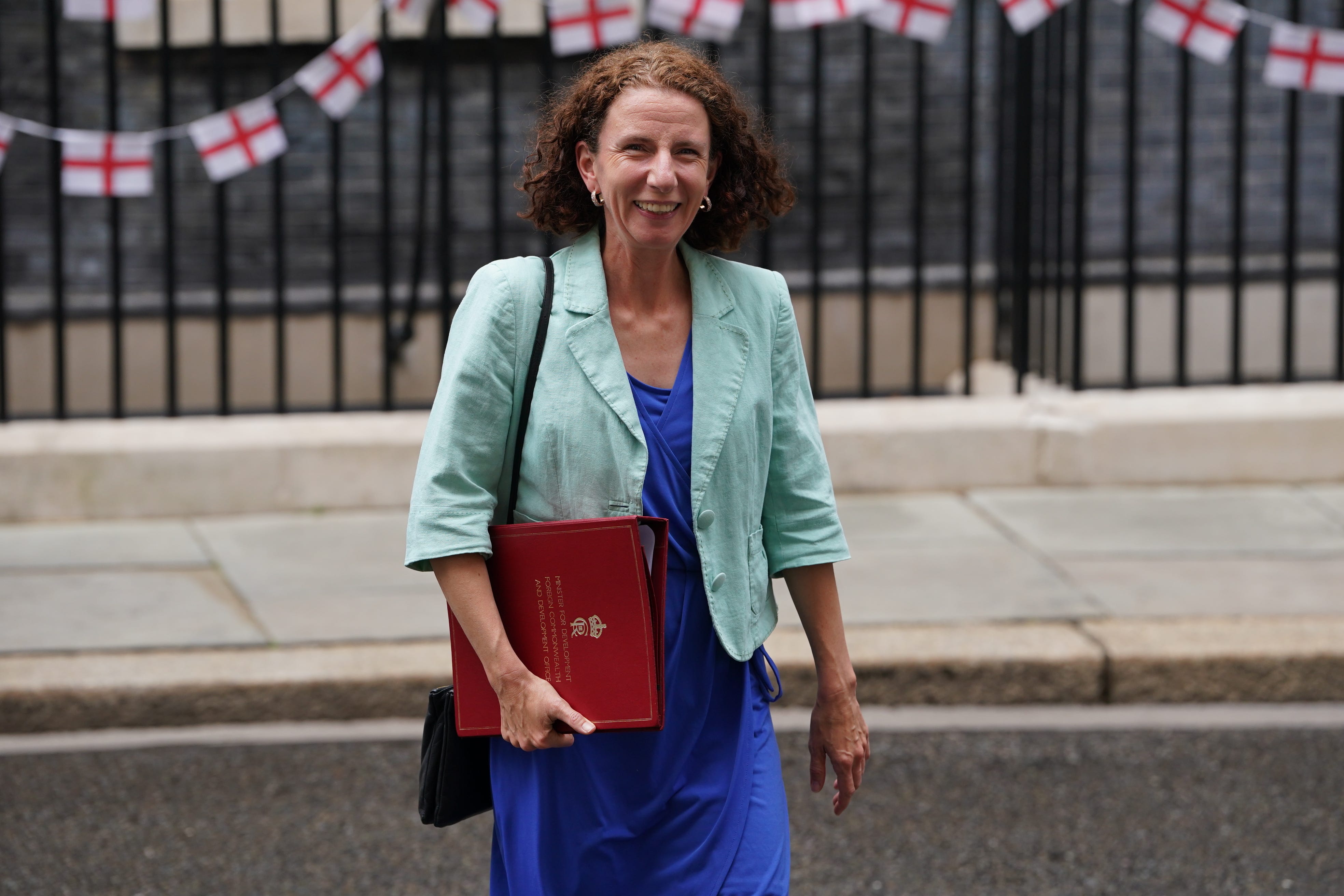 Anneliese Dodds is visiting Jordan where she will discuss ways to broker a peace deal in Gaza (Lucy North/PA)