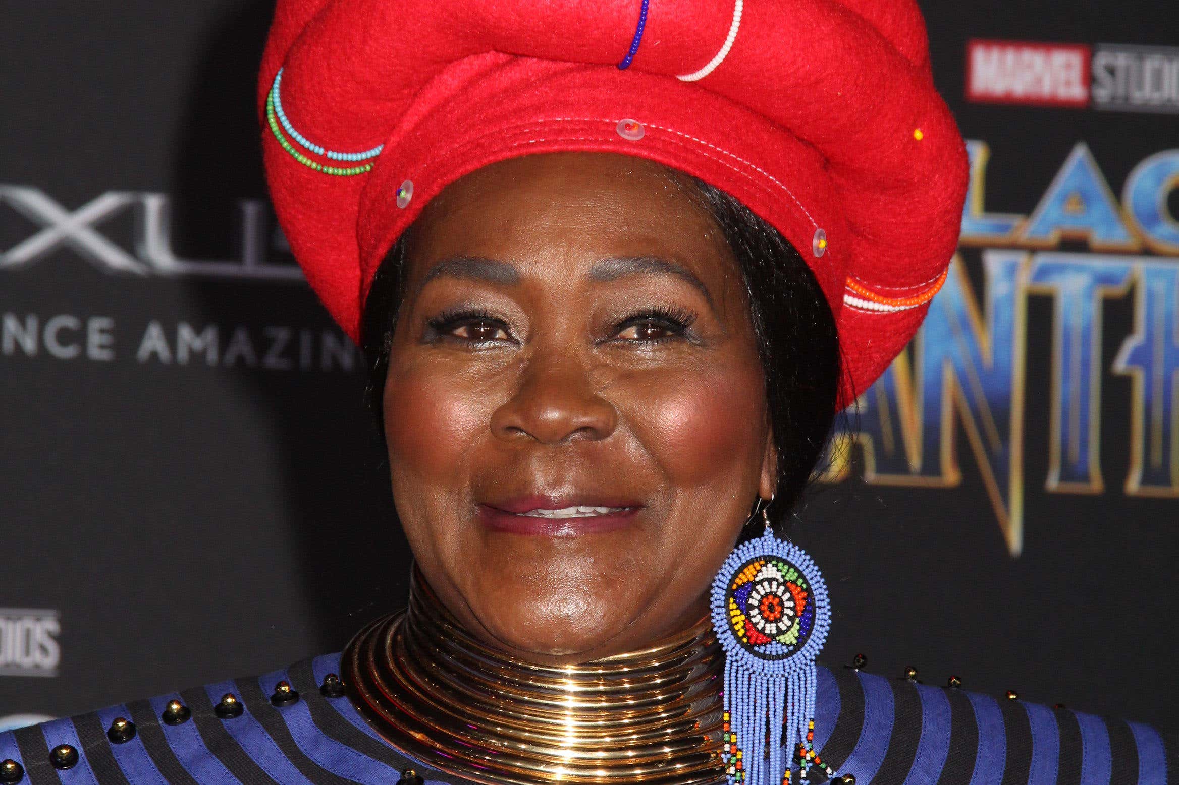 Connie Chiume was known for her role in the Black Panther films (Hollywood News Wire/Alamy Stock Photo/PA)