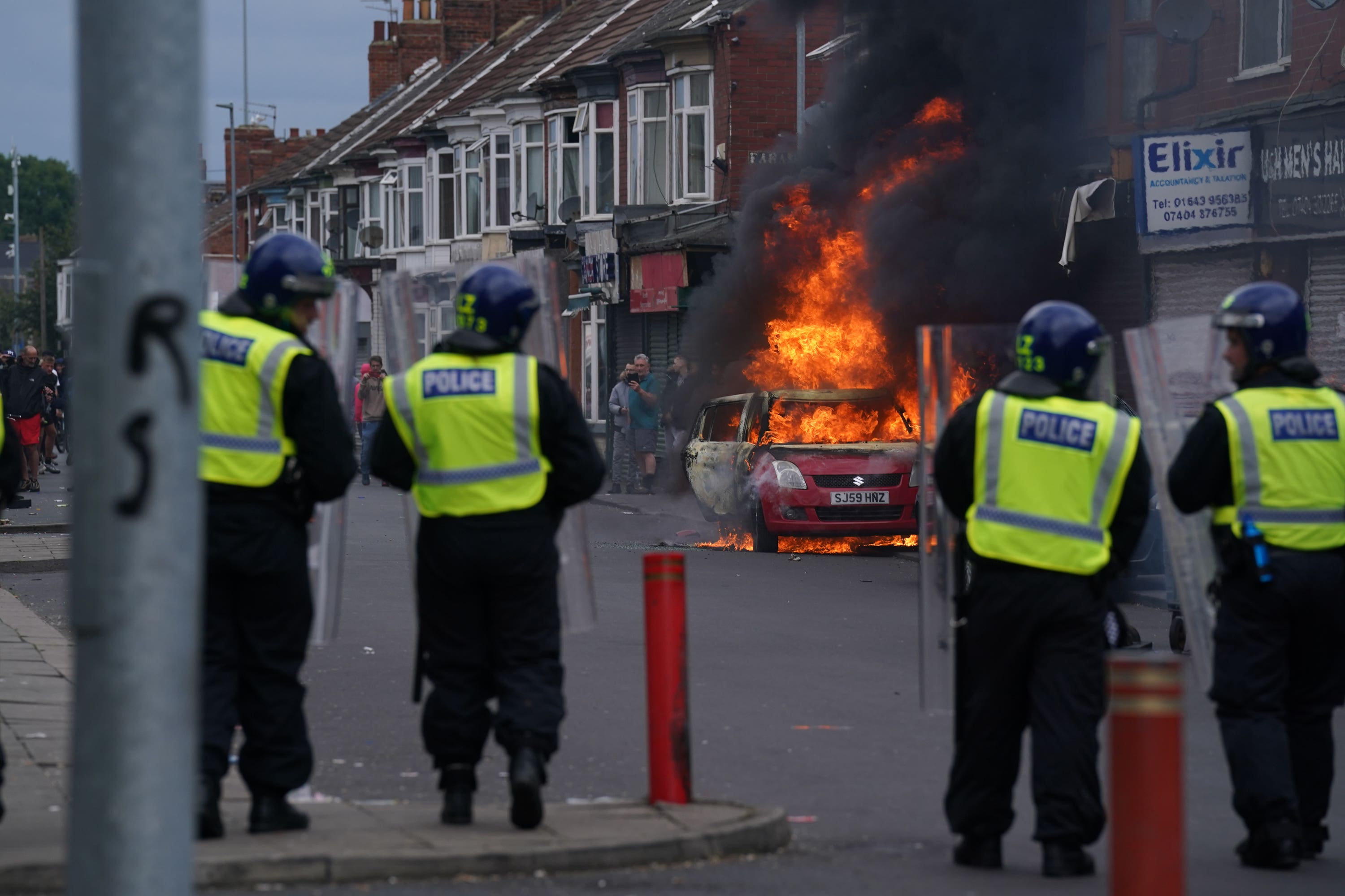 Rioter First To Be Jailed On Violent Disorder Charge After Nationwide ...