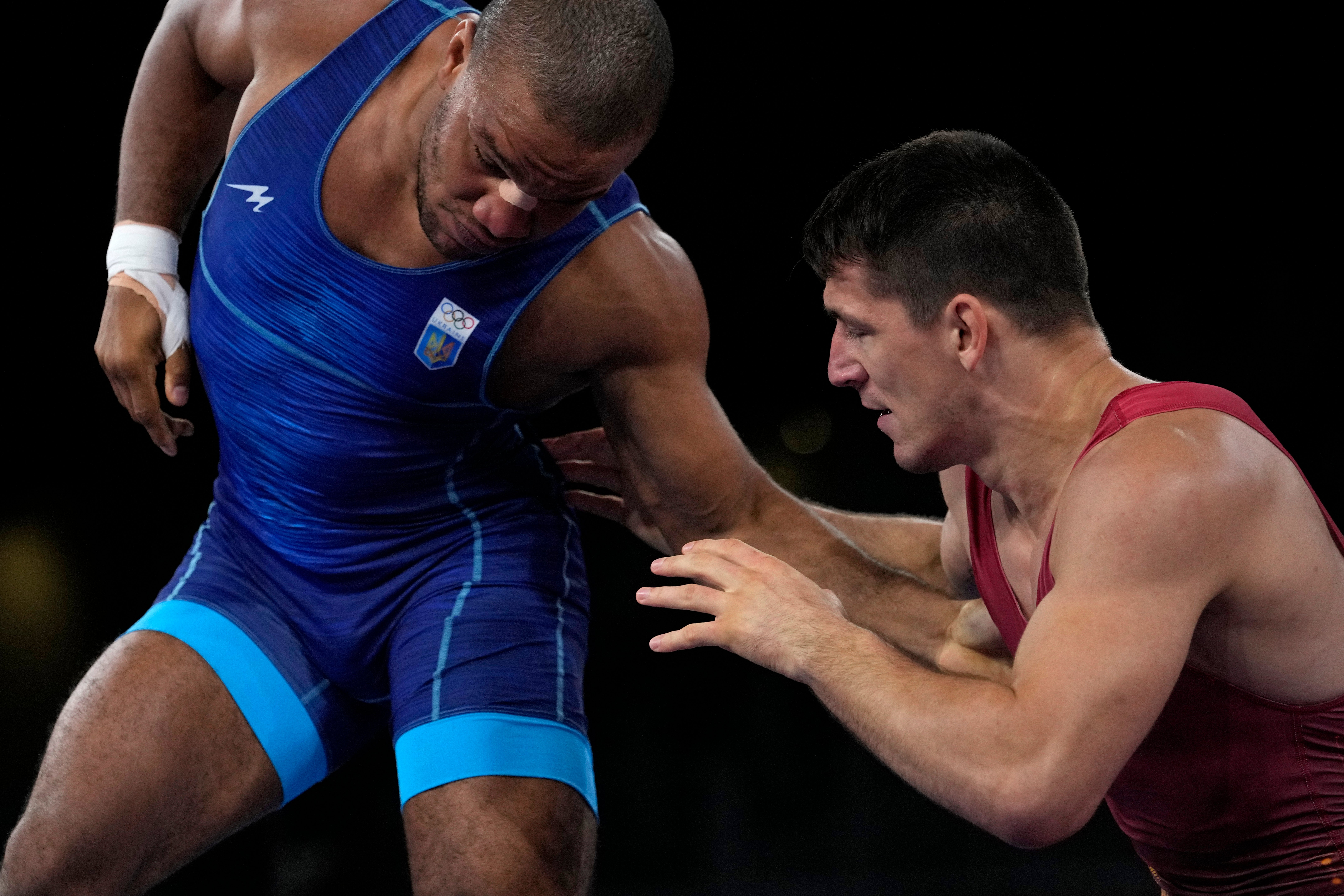 Paris Olympics Wrestling Ukraine Beleniuk