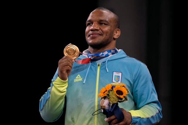 Paris Olympics Wrestling Ukraine Beleniuk