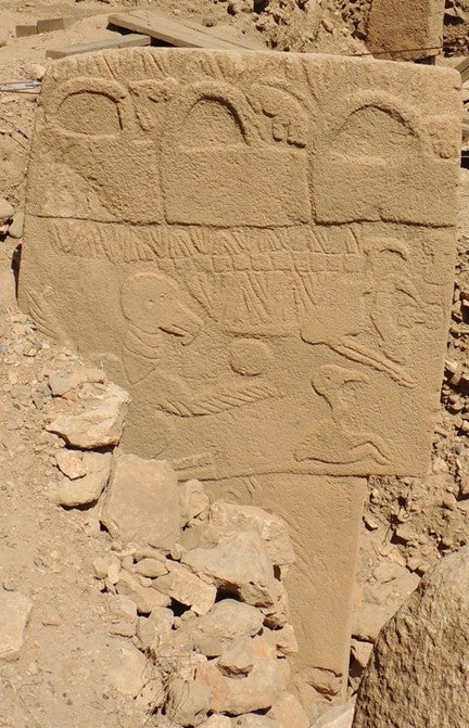 The showing Gobekli Tepe calendar (Martin Sweatman/University of Edinburgh)