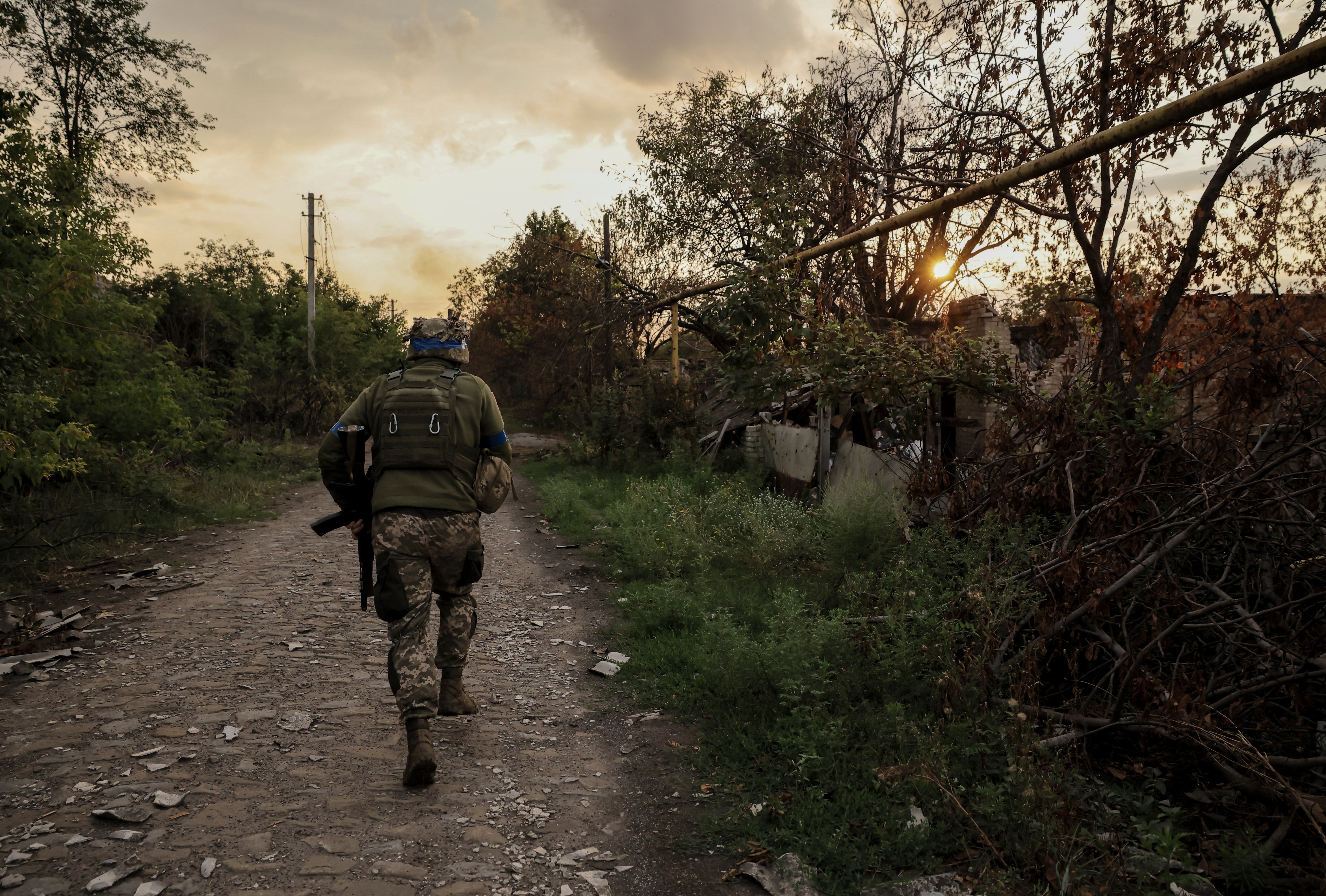 The incursion comes as outmanned Ukrainian troops attempt to see off Russian advances in the Donetsk region