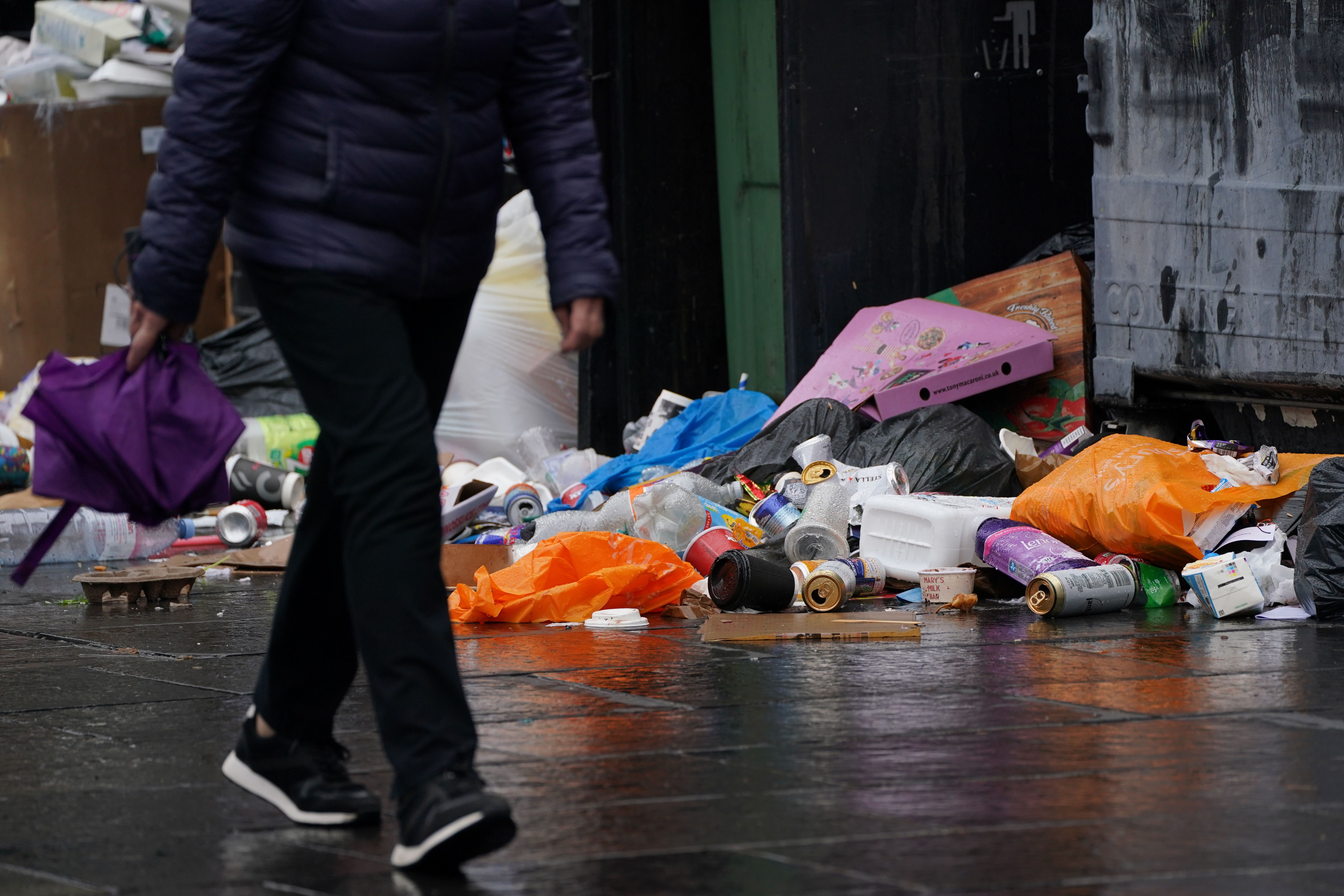 An eight-day walk out is expected next week if a new pay offer is not accepted by council staff (Andrew Milligan/PA)