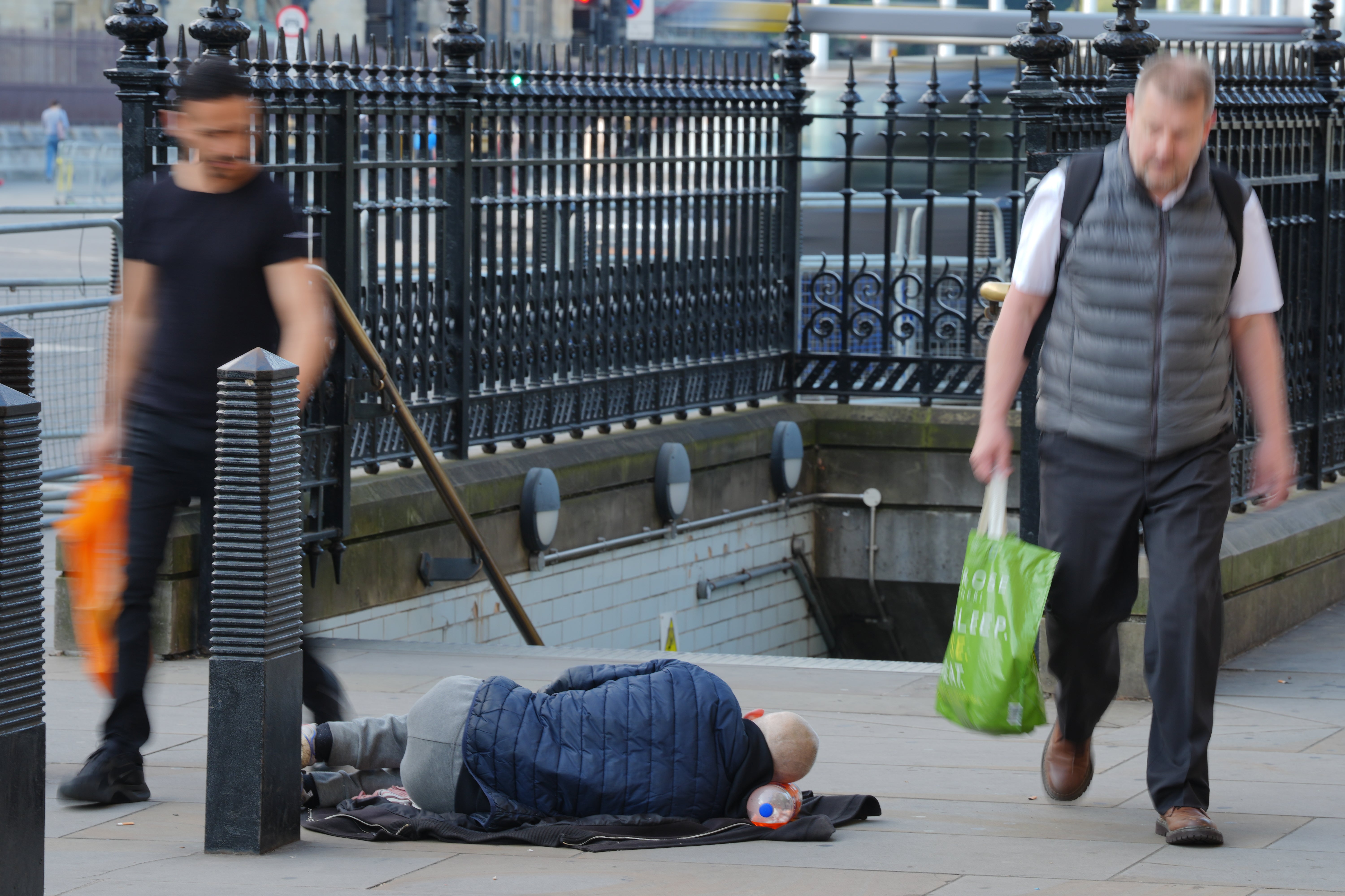 The number of people recorded as rough sleeping has increased by 29 per cent in London year on year