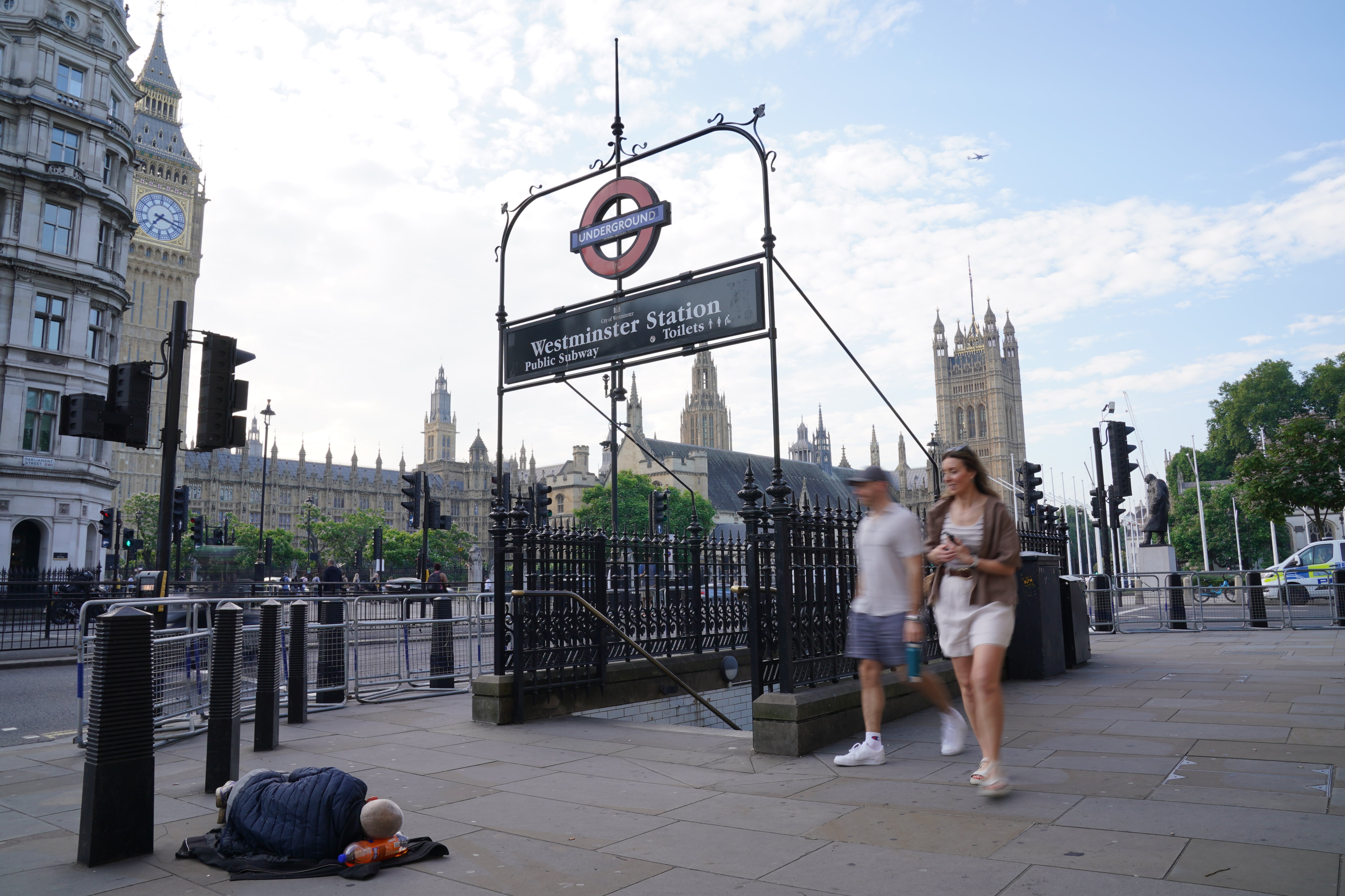 Homelessness is on the rise in London, with Westminster seeing a particularly high number of rough sleepers