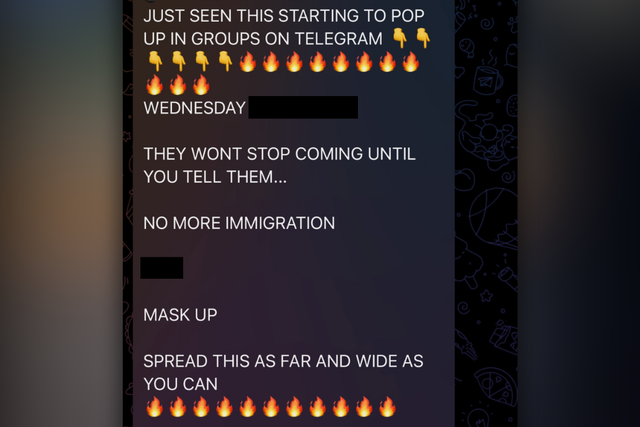 UK riots: Inside the hidden Telegram messaging channels where the far ...