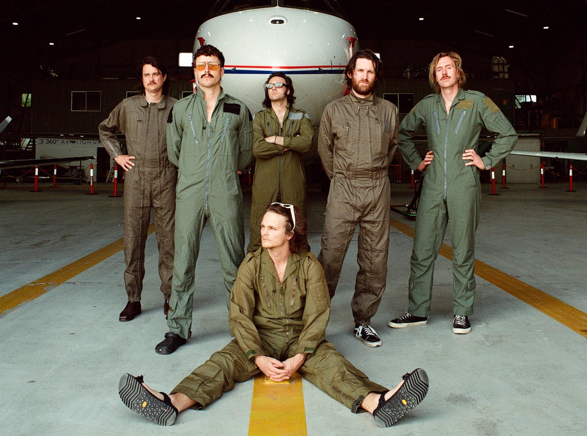 Aussie rock band King Gizzard & the Lizard Wizard gets nostalgic with 'Flight b741'