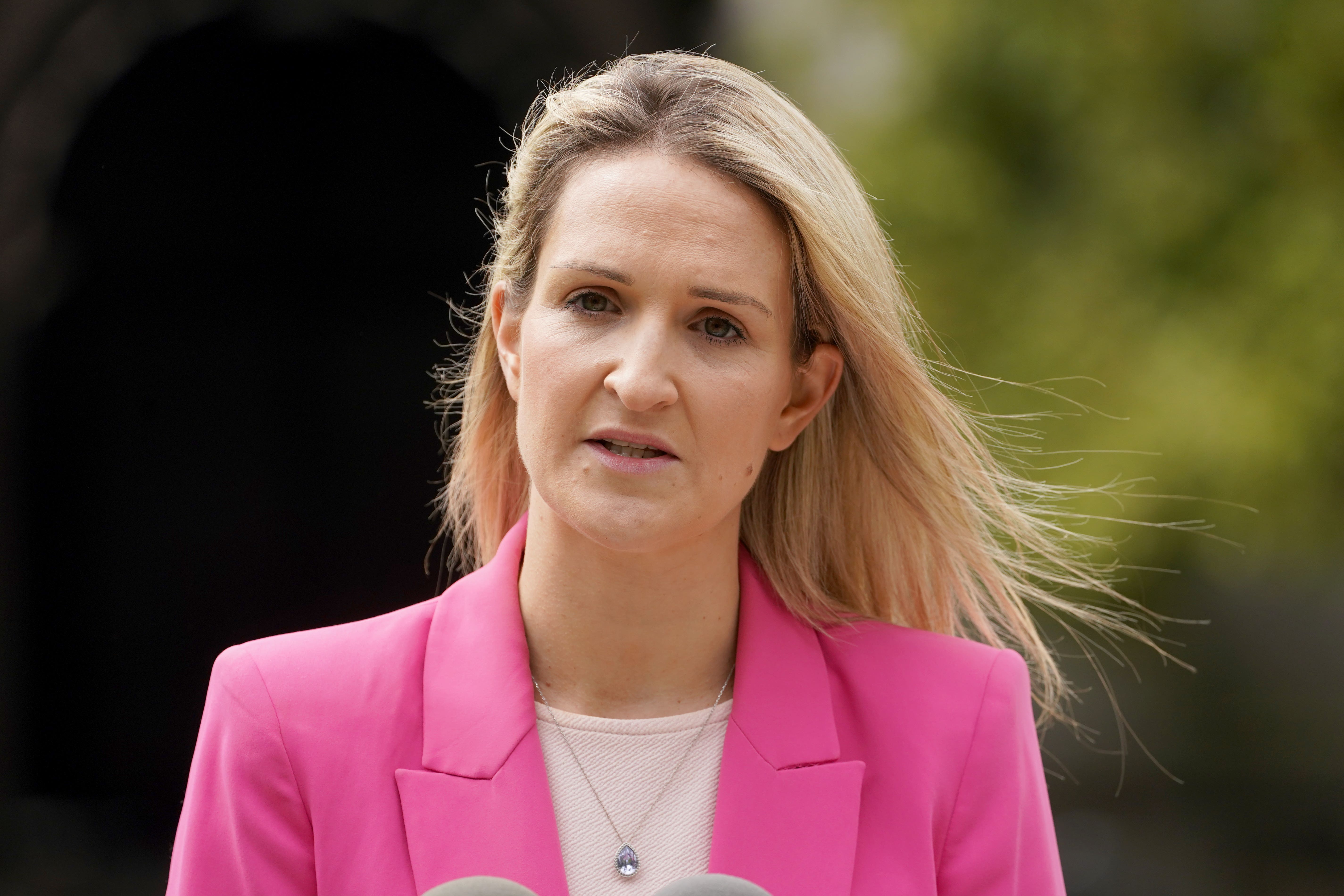 Minister for Justice Helen McEntee (Brian Lawless/PA)