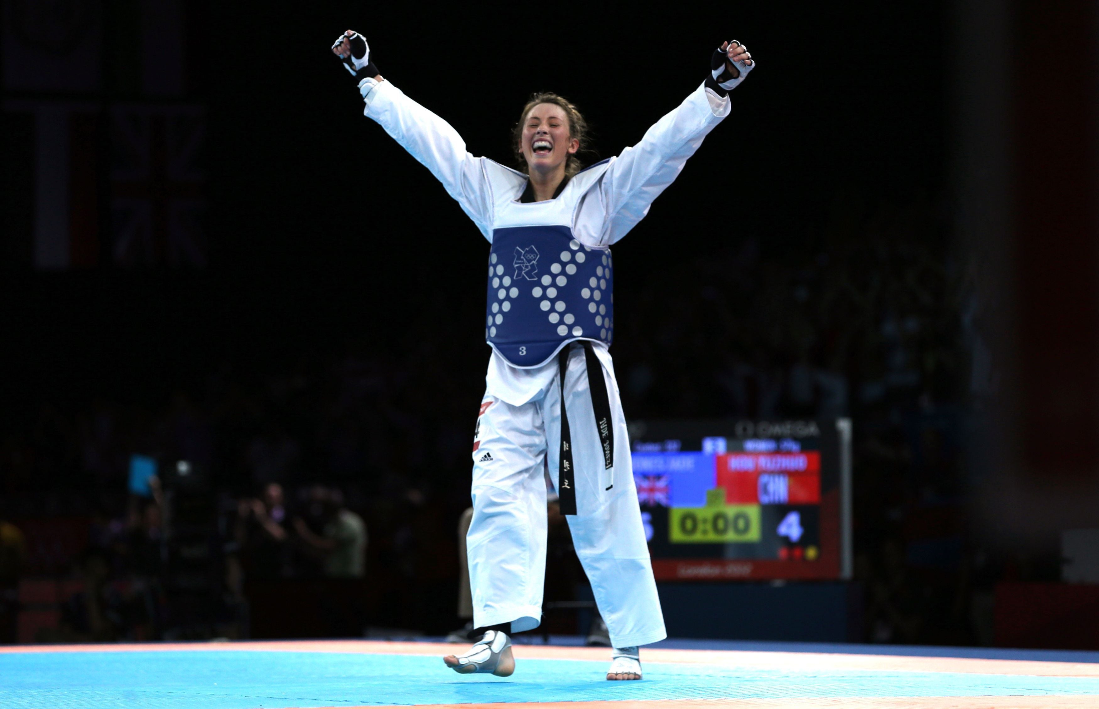 Jade Jones won her first Olympic gold at London 2012