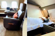 First-class trip on Singapore Airlines sparks debate online: ‘I wouldn’t know what to do’
