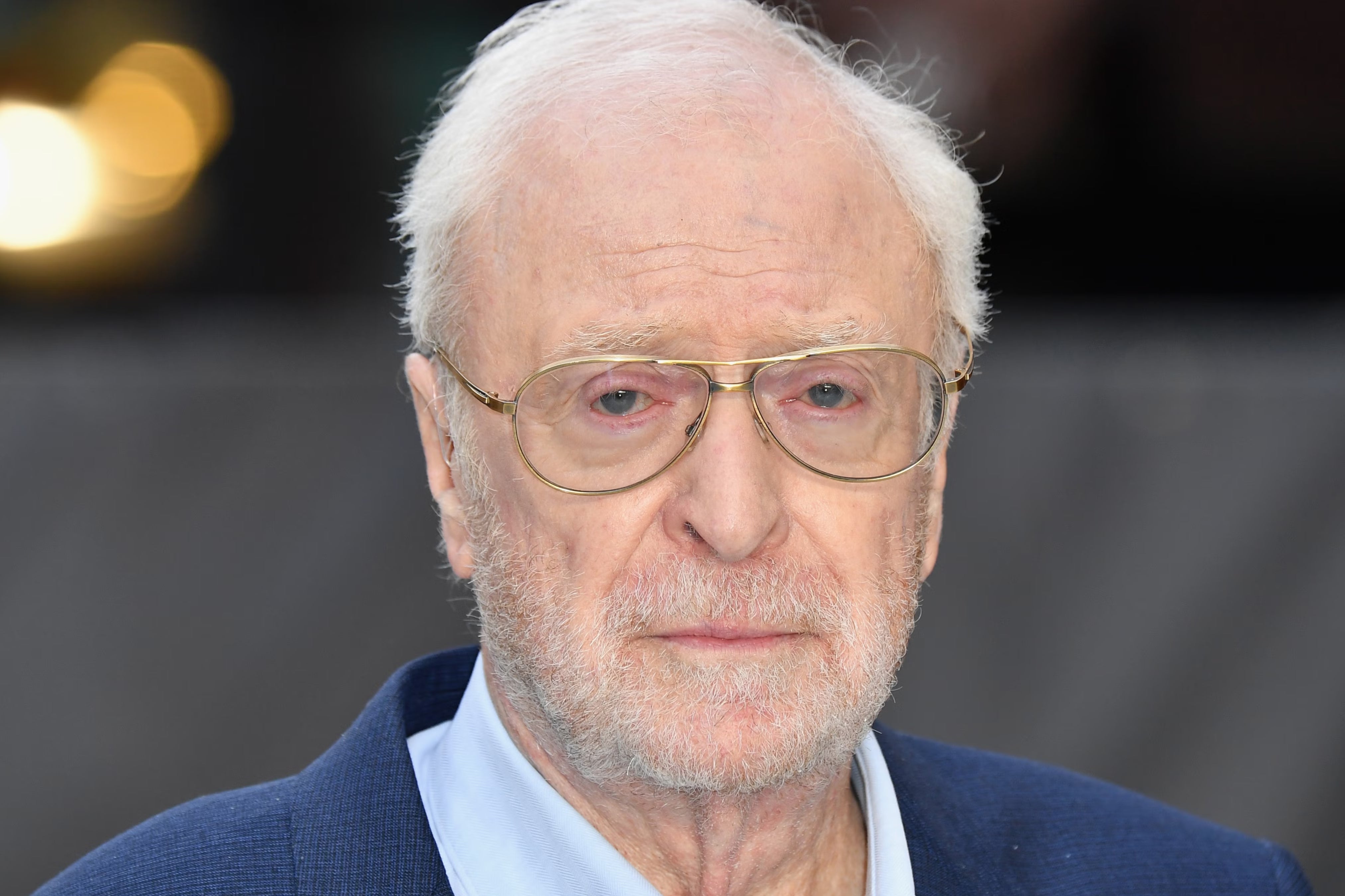 Sir Michael Caine attends the World Premiere of 'King Of Thieves' at Vue West End in September 2018