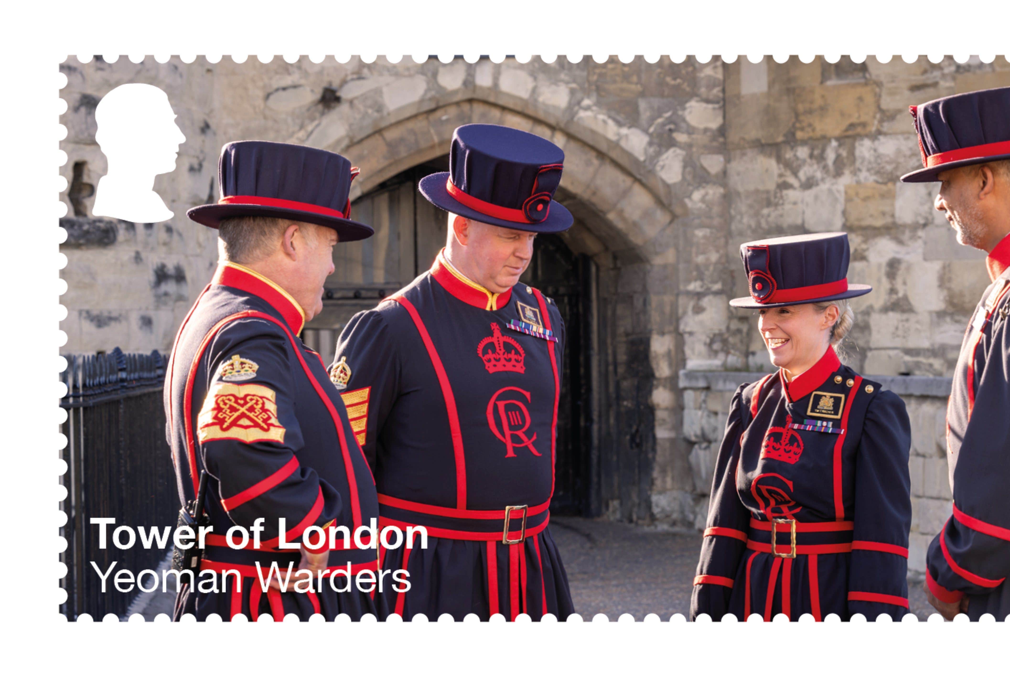 Stamps of the Tower of London (Royal Mail/PA)