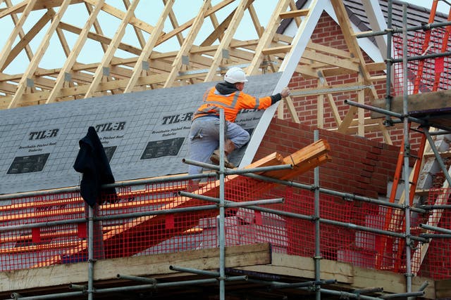 Housebuilder Barratt Homes has agreed to buy Redrow in a £2.5 billion deal (Gareth Fuller/PA)