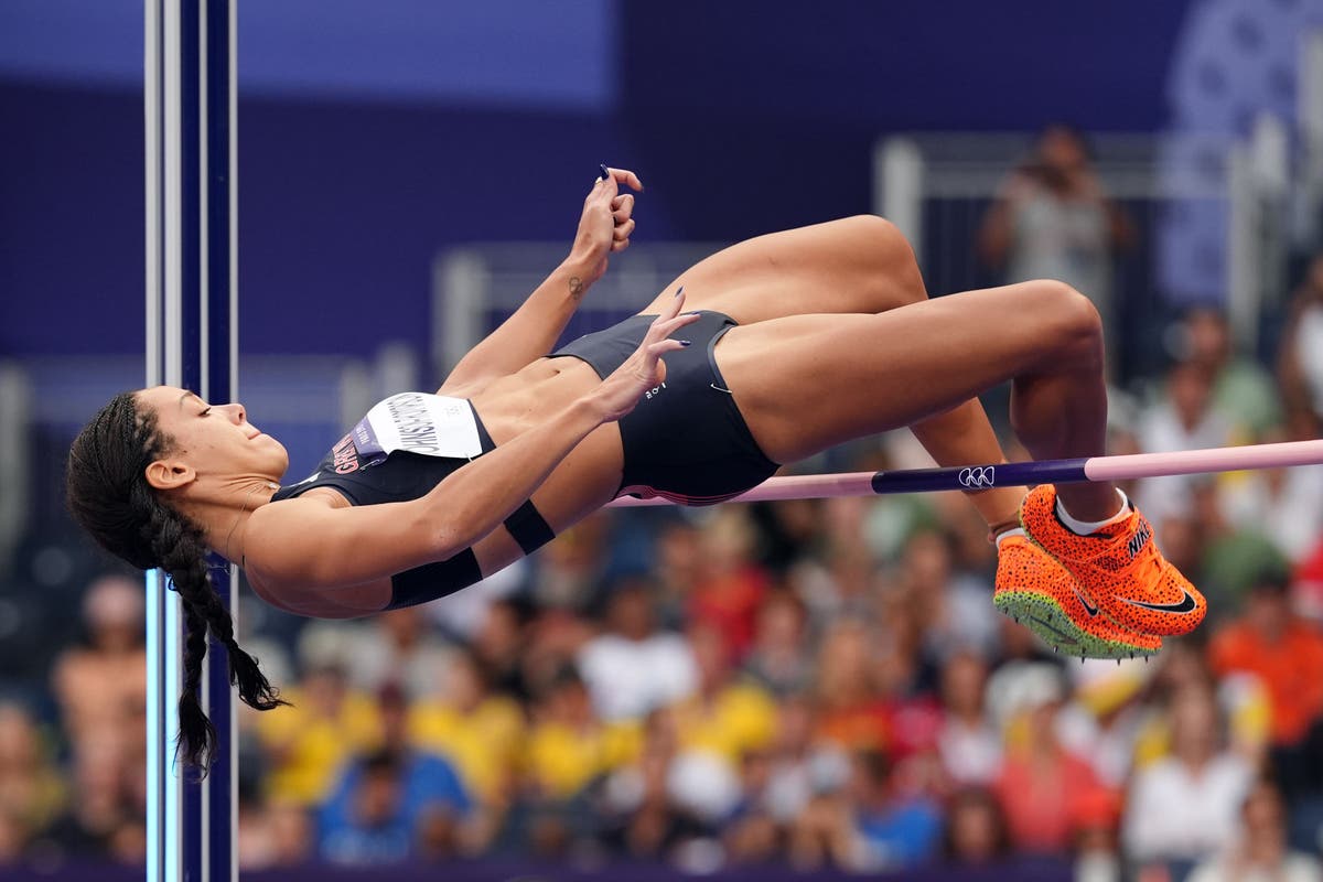 Impressive start for Katarina Johnson-Thompson as she leads heptathlon