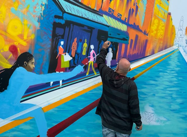 Paris Olympics Street Art