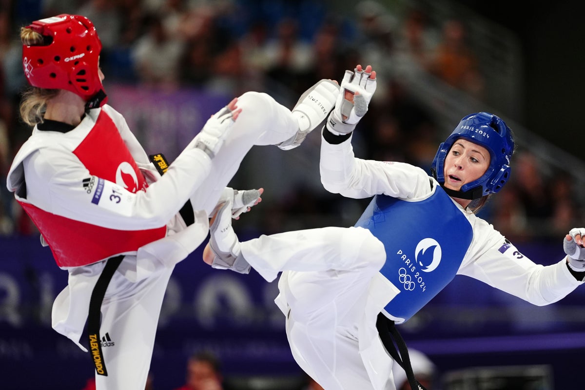 Jade Jones falls at the first hurdle and is left hoping for a repechage place