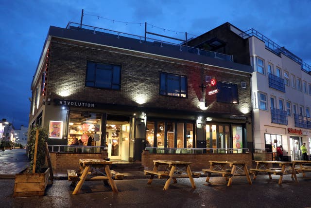 A Revolution bar in Southampton (Andrew Matthews/PA)