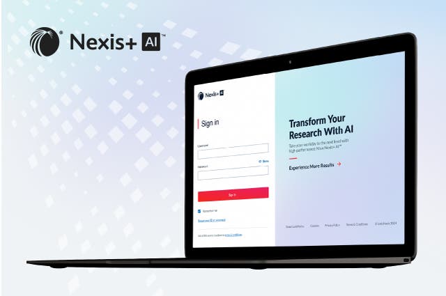 <p>Nexis+ AI, get smart fast on businesses that matter to you. </p>