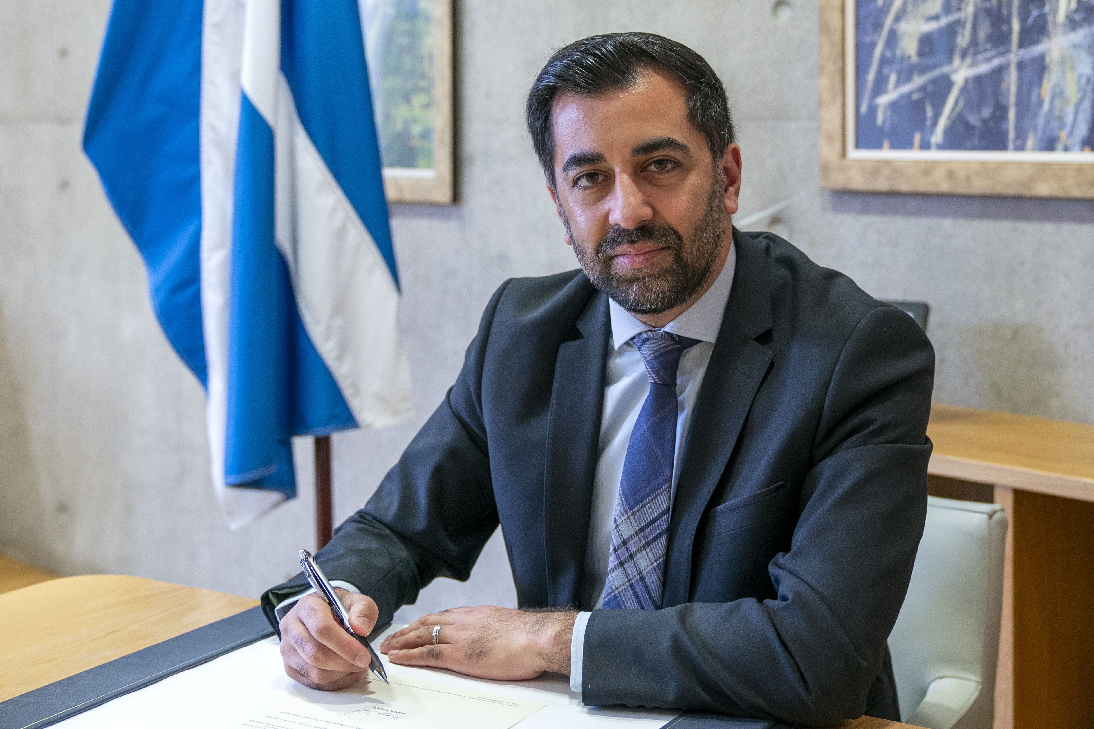Humza Yousaf was speaking on Thursday (Jane Barlow/PA)