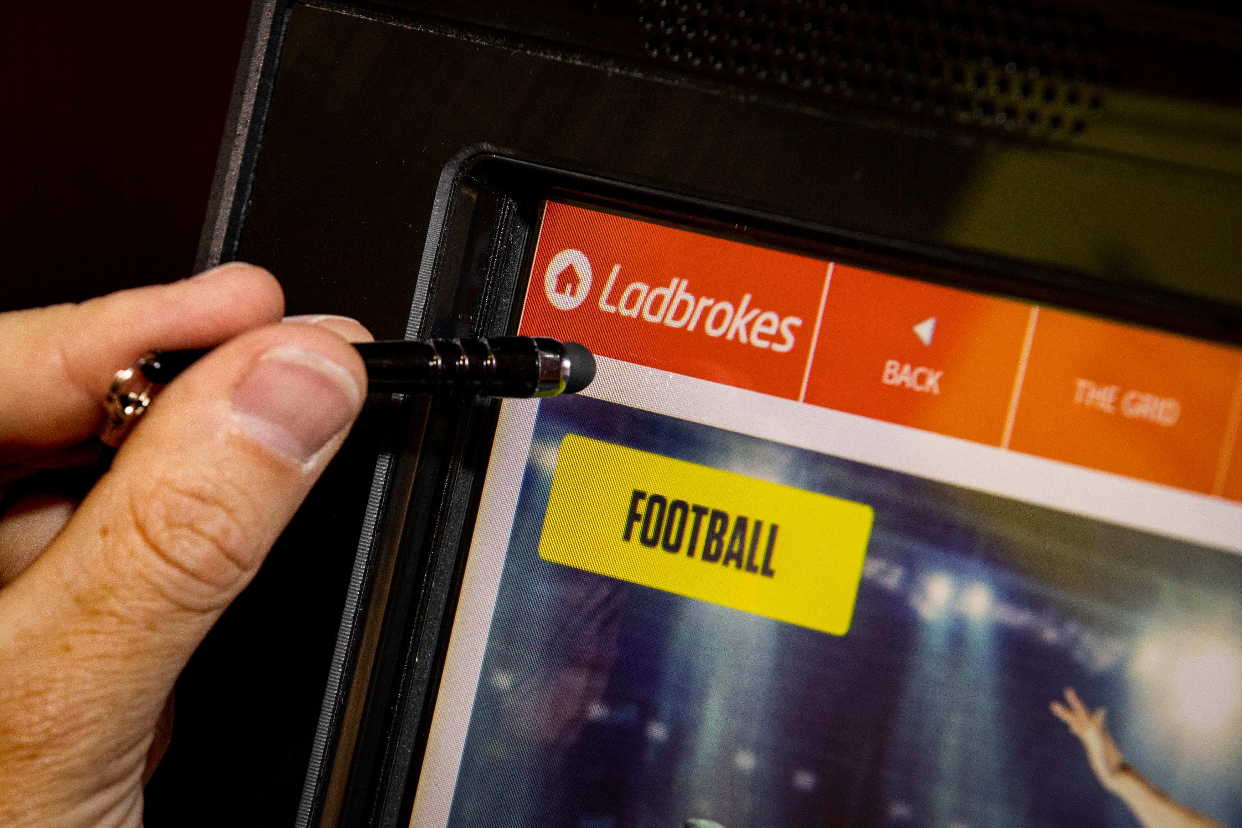 Ladbrokes owner Entain made gains after cutting its losses (Liam McBurney/PA)