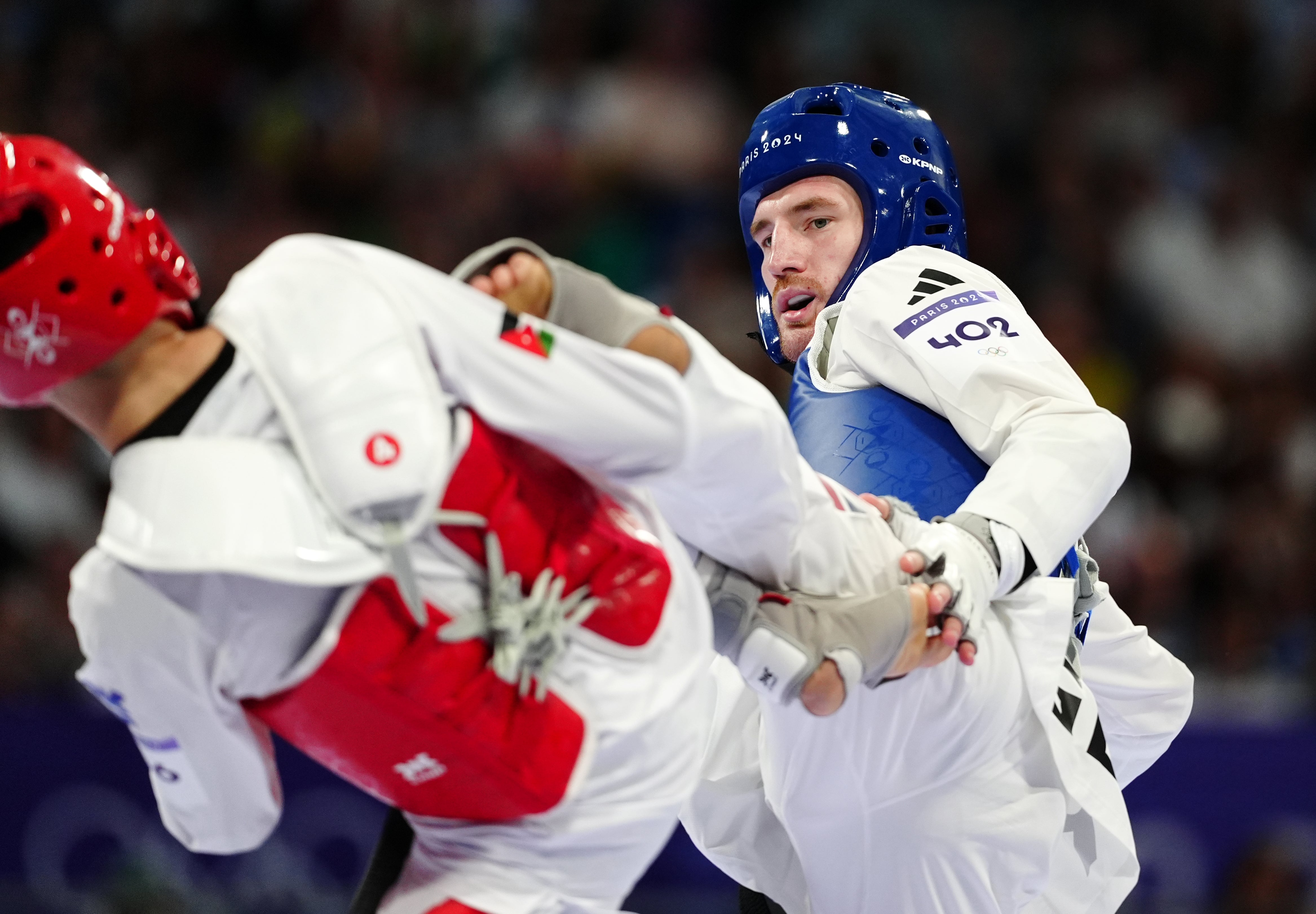 Sinden reached the semi-final stage but an injury to his knee meant he was beaten by Jordan’s Zaid Kareem.