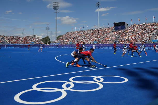 India play Spain for the bronze medal in men’s hockey at the Olympics in Paris